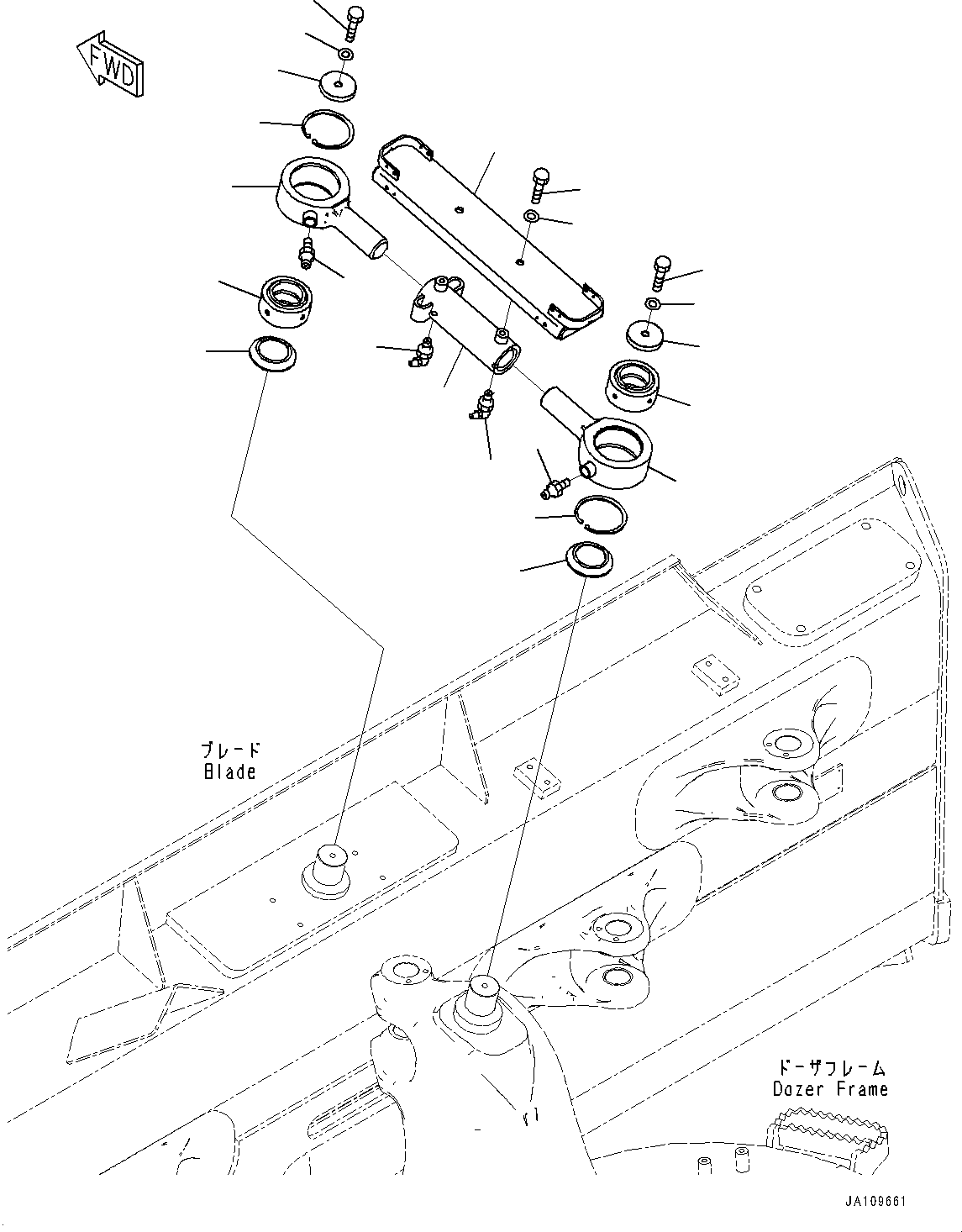 Планка 14Y-72-71350 KOMATSU