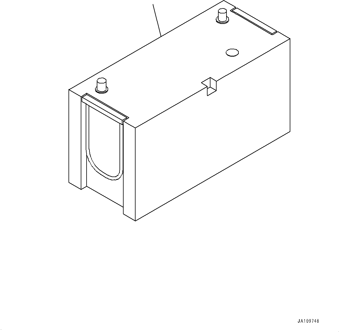 Battery, Wet, (115E41L) 08003-5115E KOMATSU