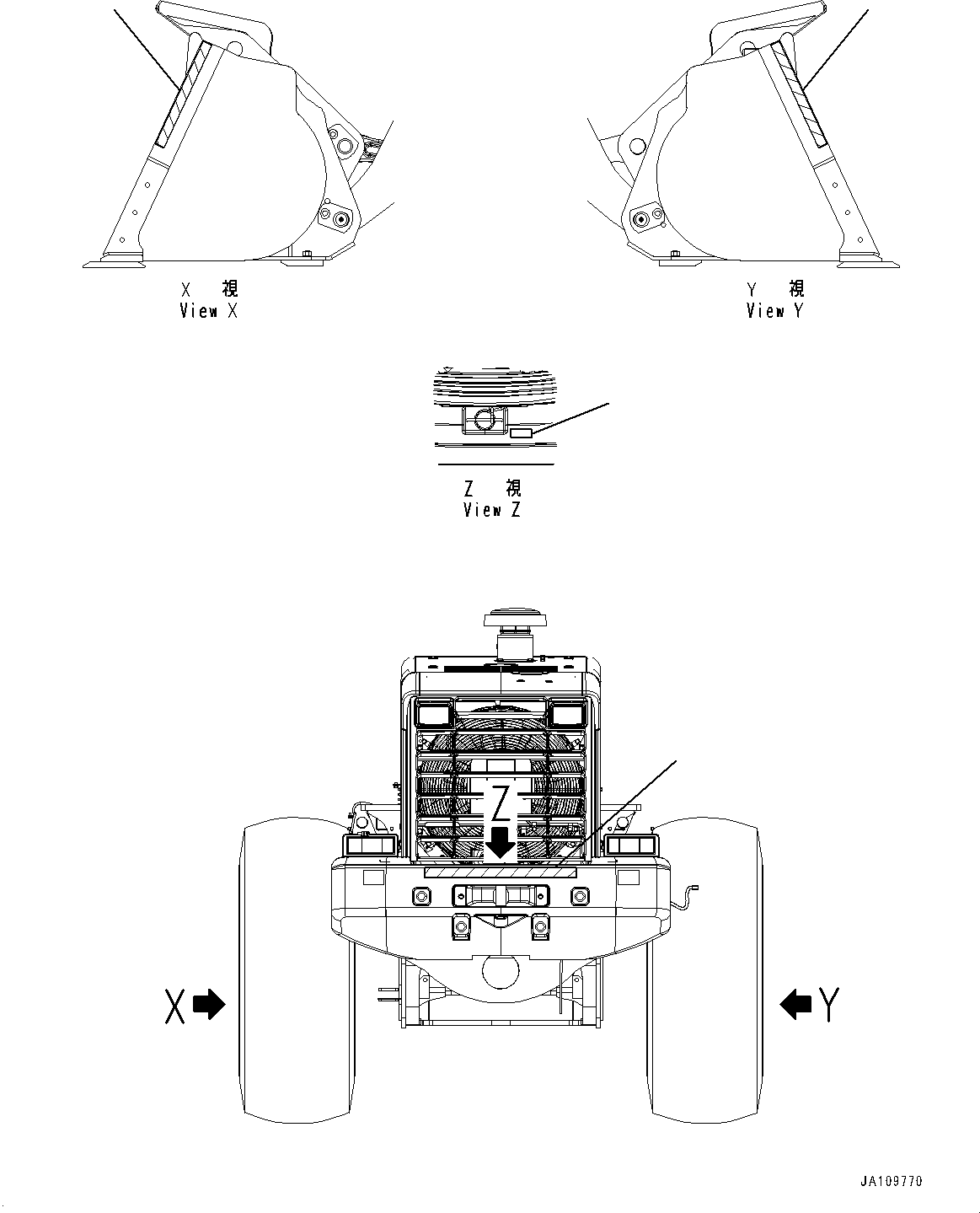 Plate, Stripe 421-93-44130 KOMATSU