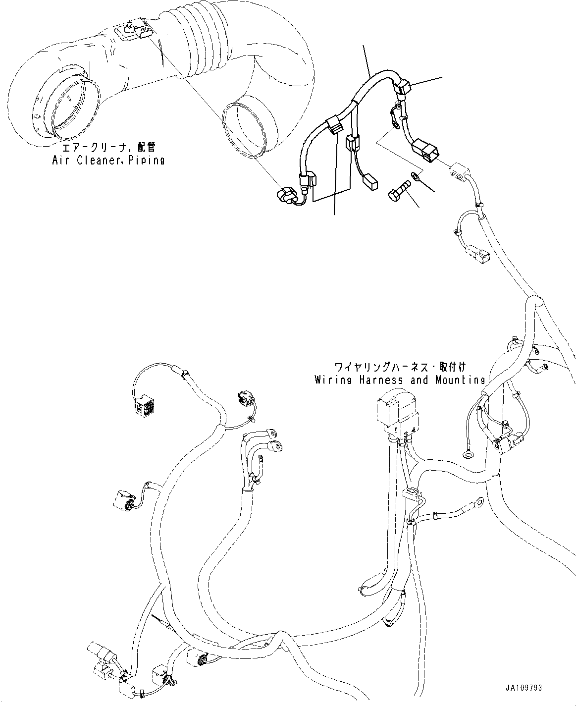 Жгут проводов 12Y-06-41871 KOMATSU