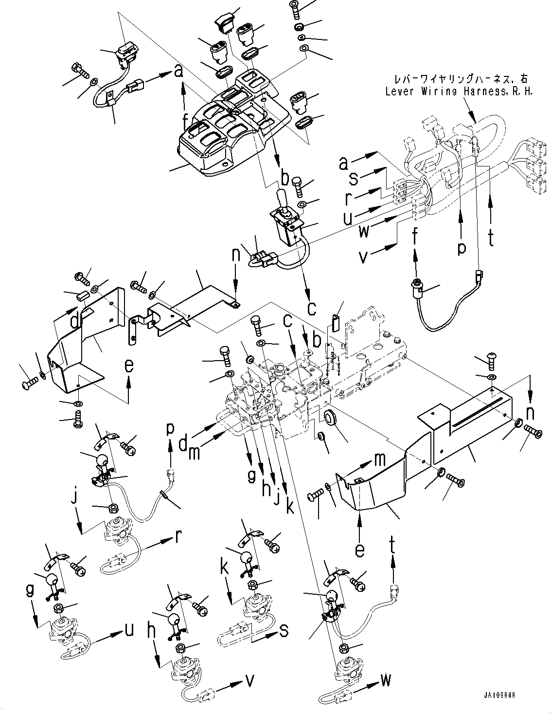 Switch, Diff Lock 23B-06-92130 KOMATSU