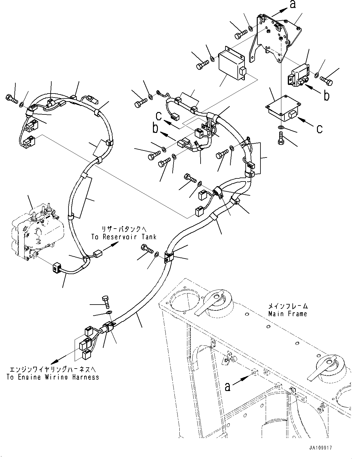 Жгут проводов 12Y-06-41841 KOMATSU