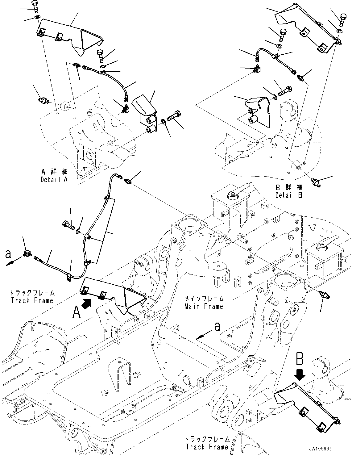 Шланг 12Y-50-41220 KOMATSU