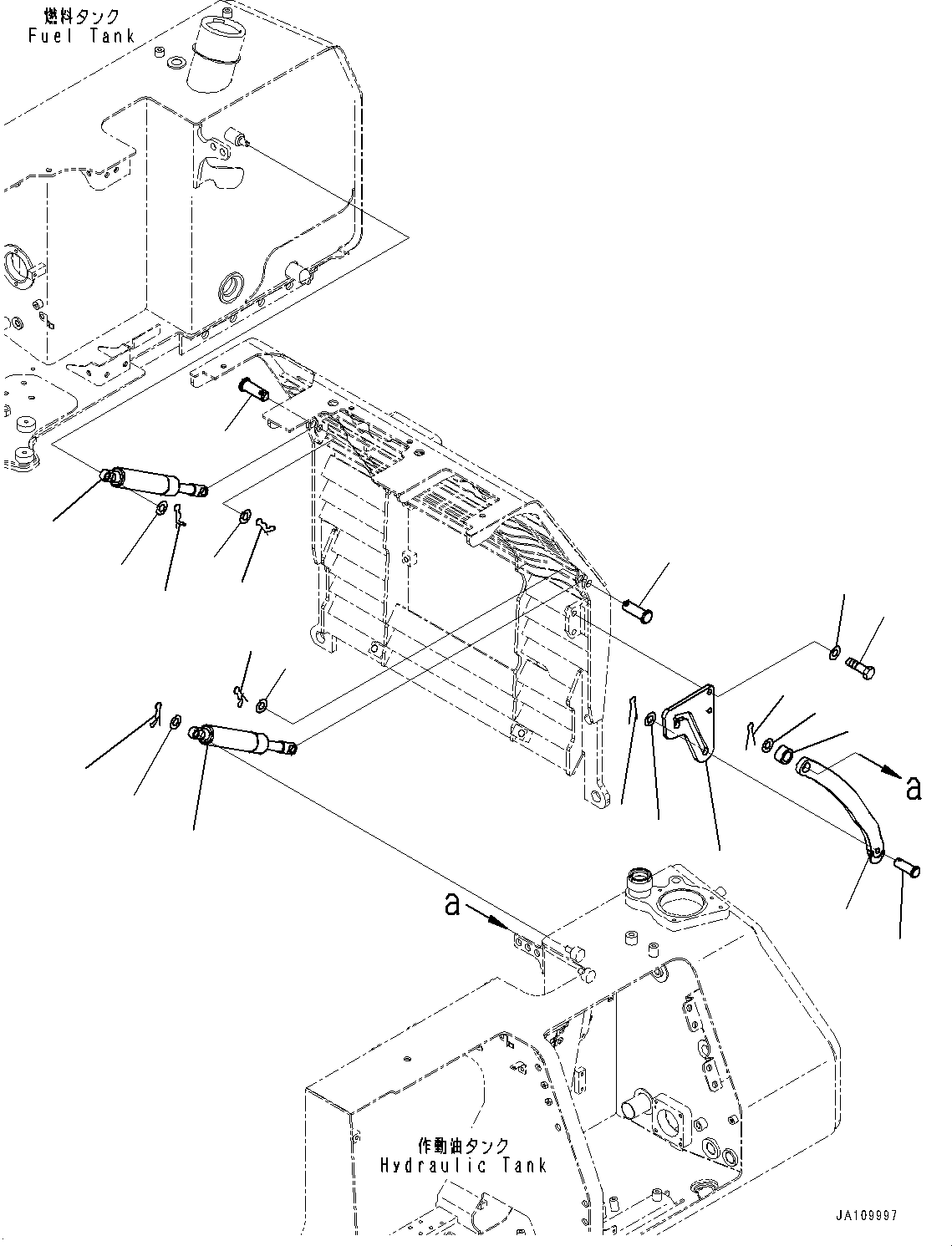 Шплинт пружинный 12Y-03-41290 KOMATSU