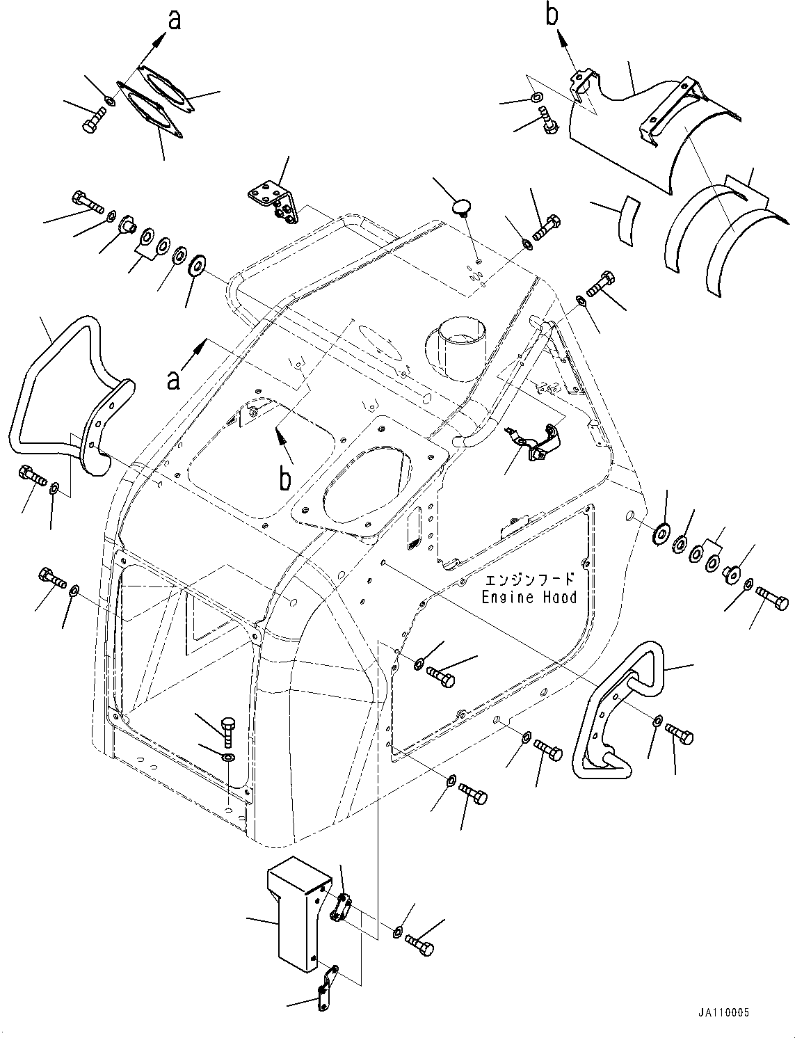 Ручка 12Y-54-41280 KOMATSU