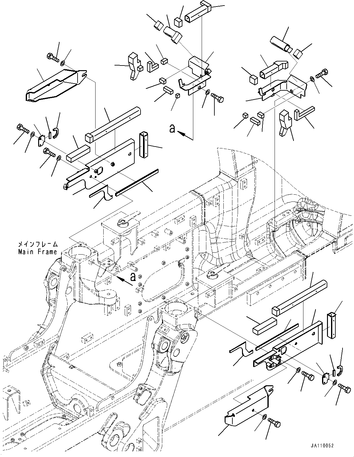 Крышка 12Y-06-49260 KOMATSU