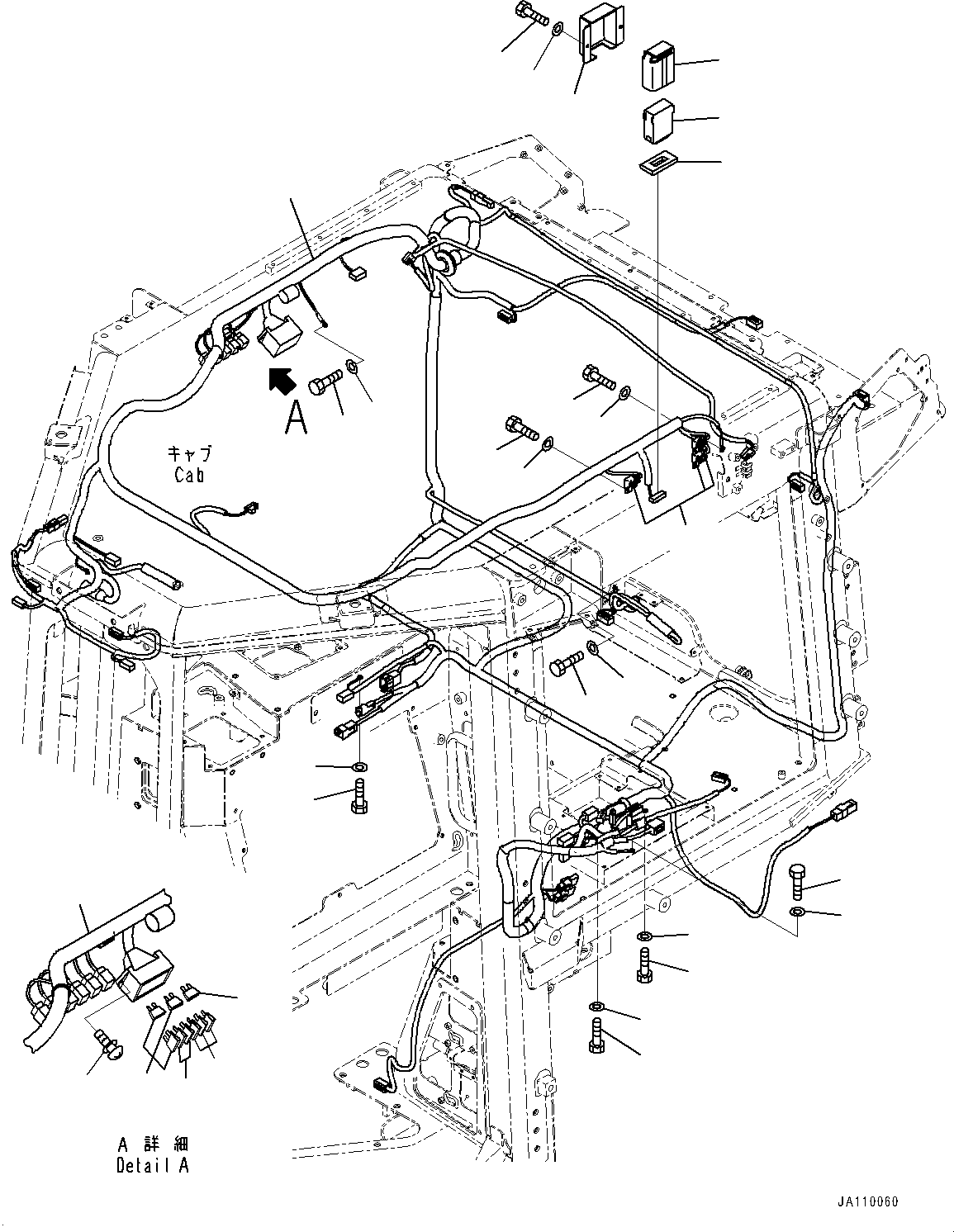 Жгут проводов 12Y-06-48821 KOMATSU