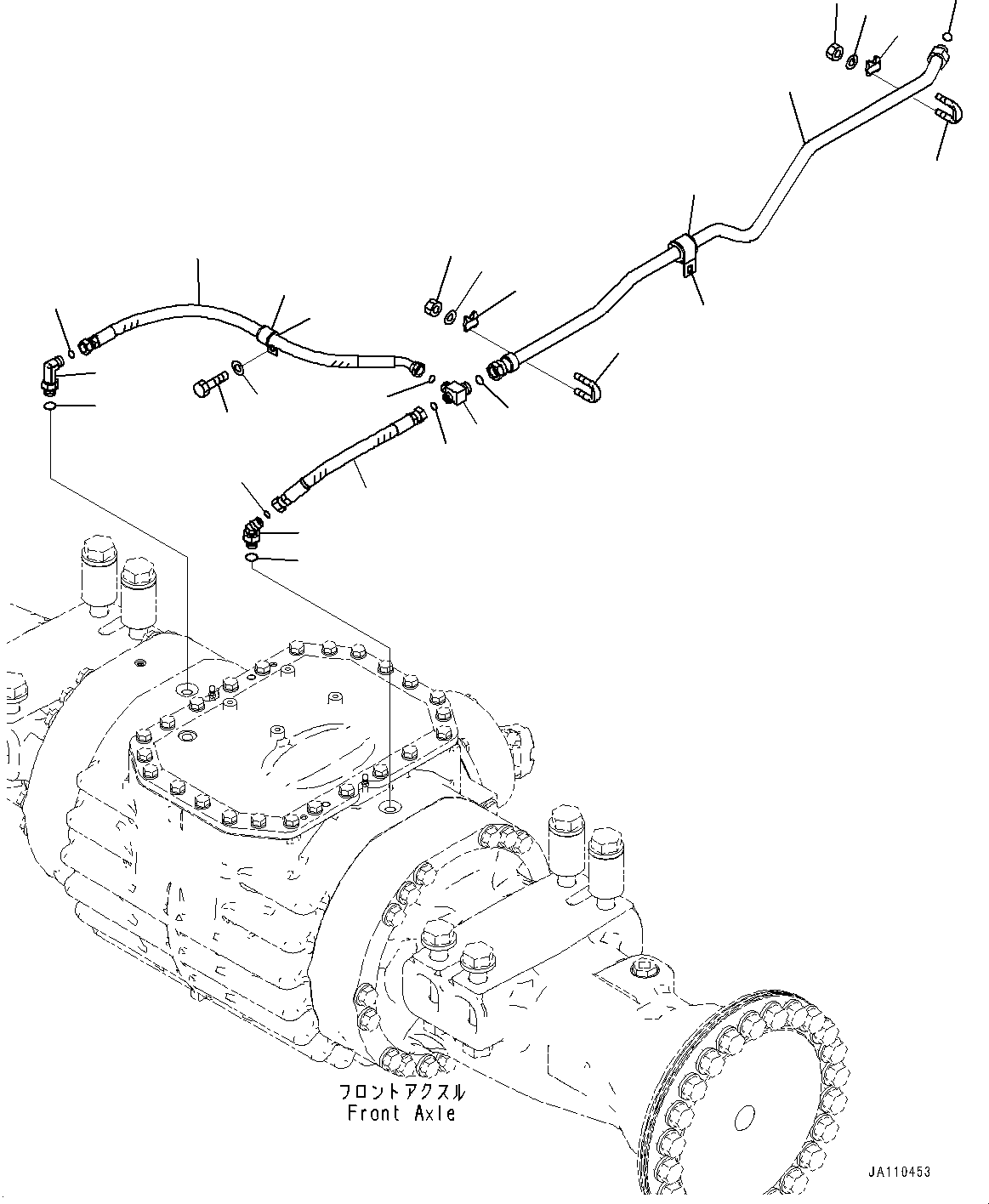Шланг 421-U44-6460 KOMATSU