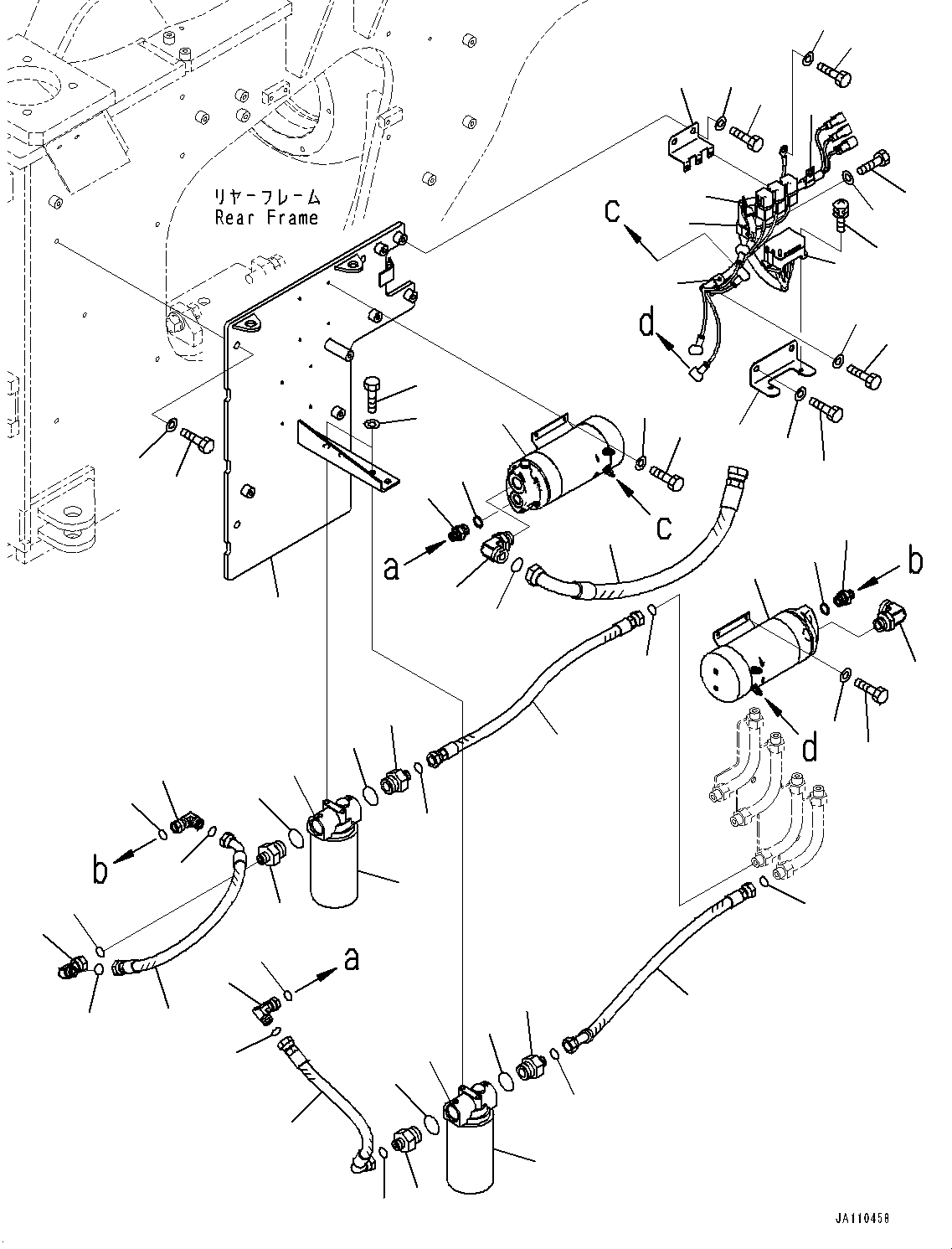 Жгут проводов 421-U45-6451 KOMATSU