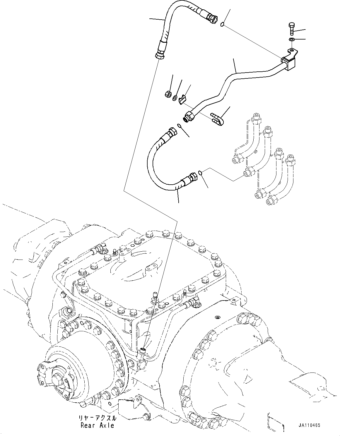 Шланг 421-U44-6900 KOMATSU