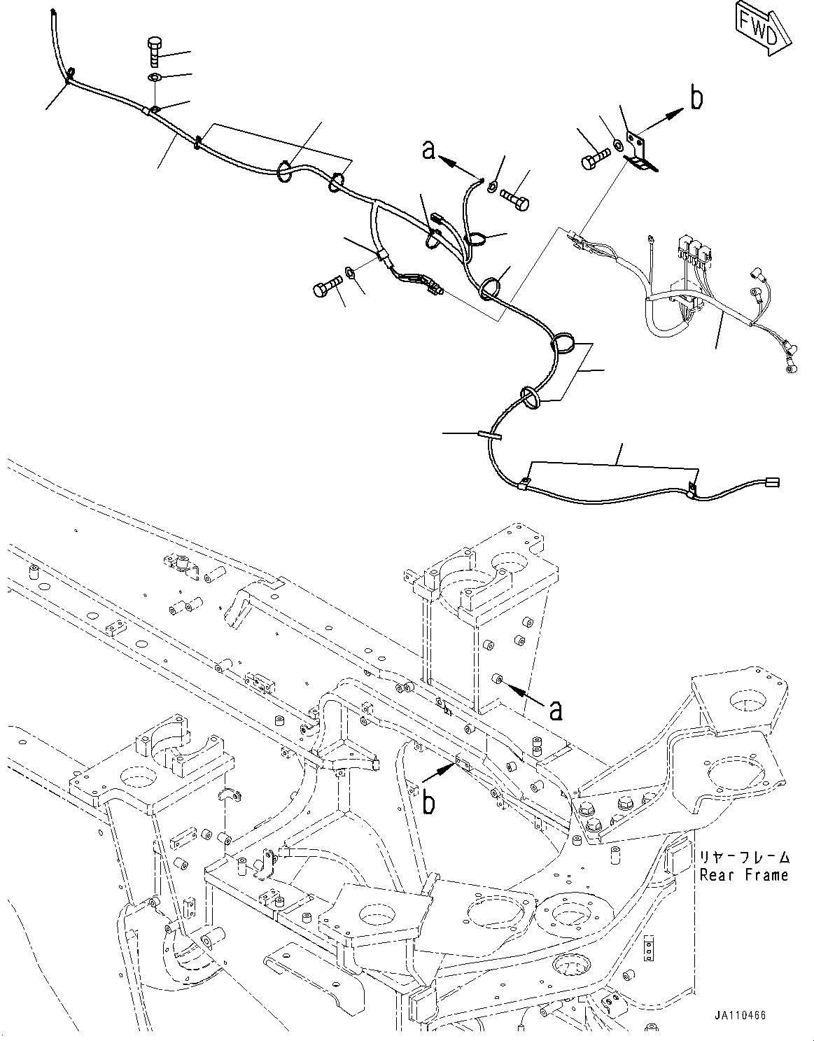 Жгут проводов 421-U45-6230 KOMATSU