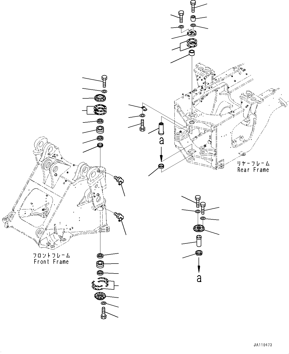 Палец 421-46-69720 KOMATSU