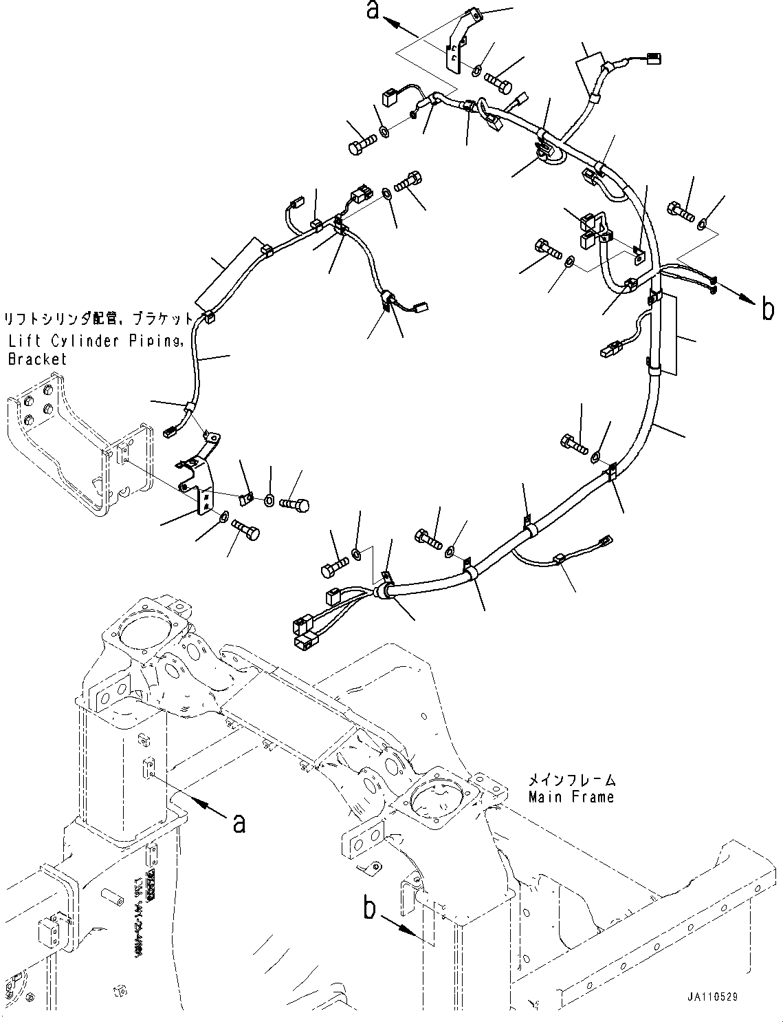 Жгут проводов 14Y-06-41920 KOMATSU