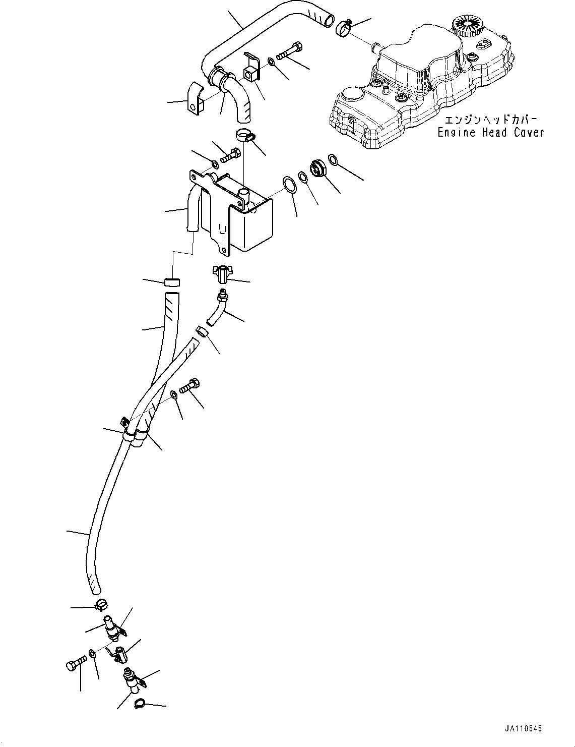 Прокладка 2A7-03-13730 KOMATSU