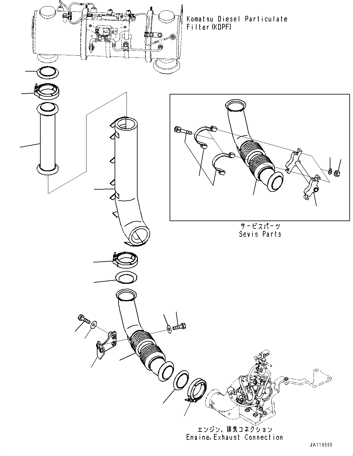 Крышка 22B-01-49271 KOMATSU