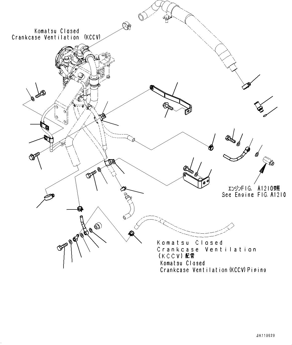 Соединение 6266-21-7720 KOMATSU