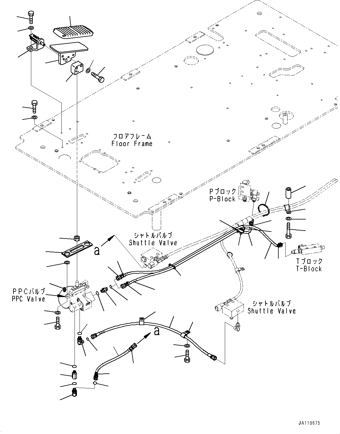 Шланг 02771-002A7 KOMATSU