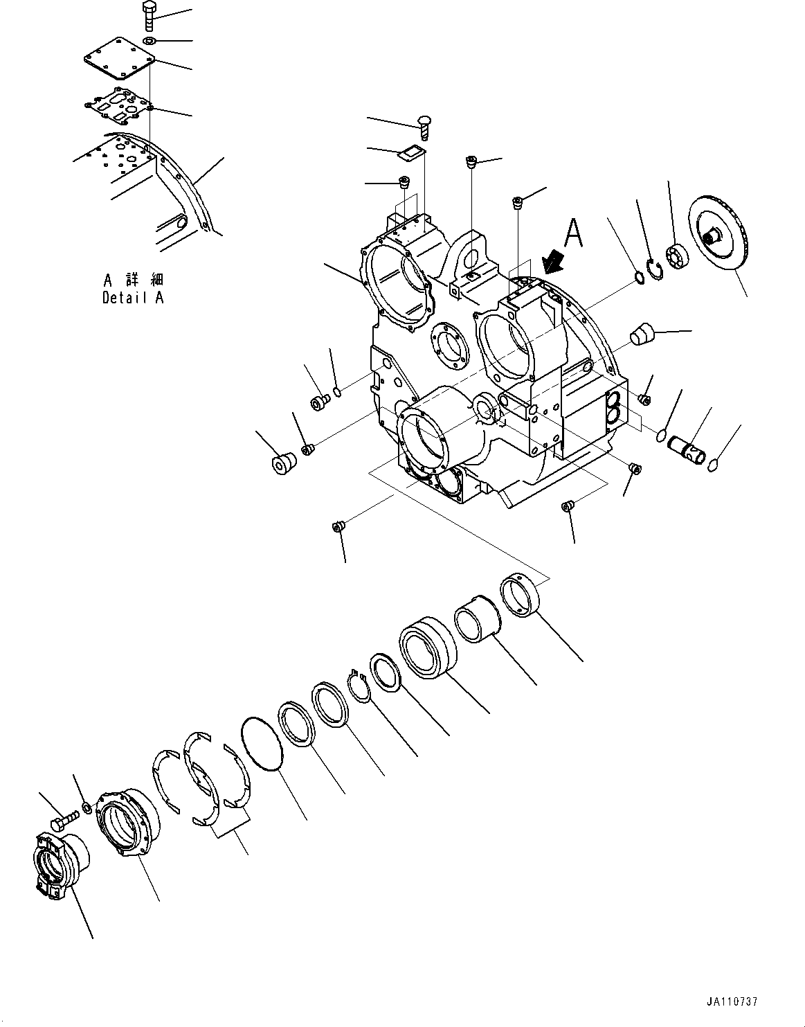 Крышка 17M-13-56220 KOMATSU