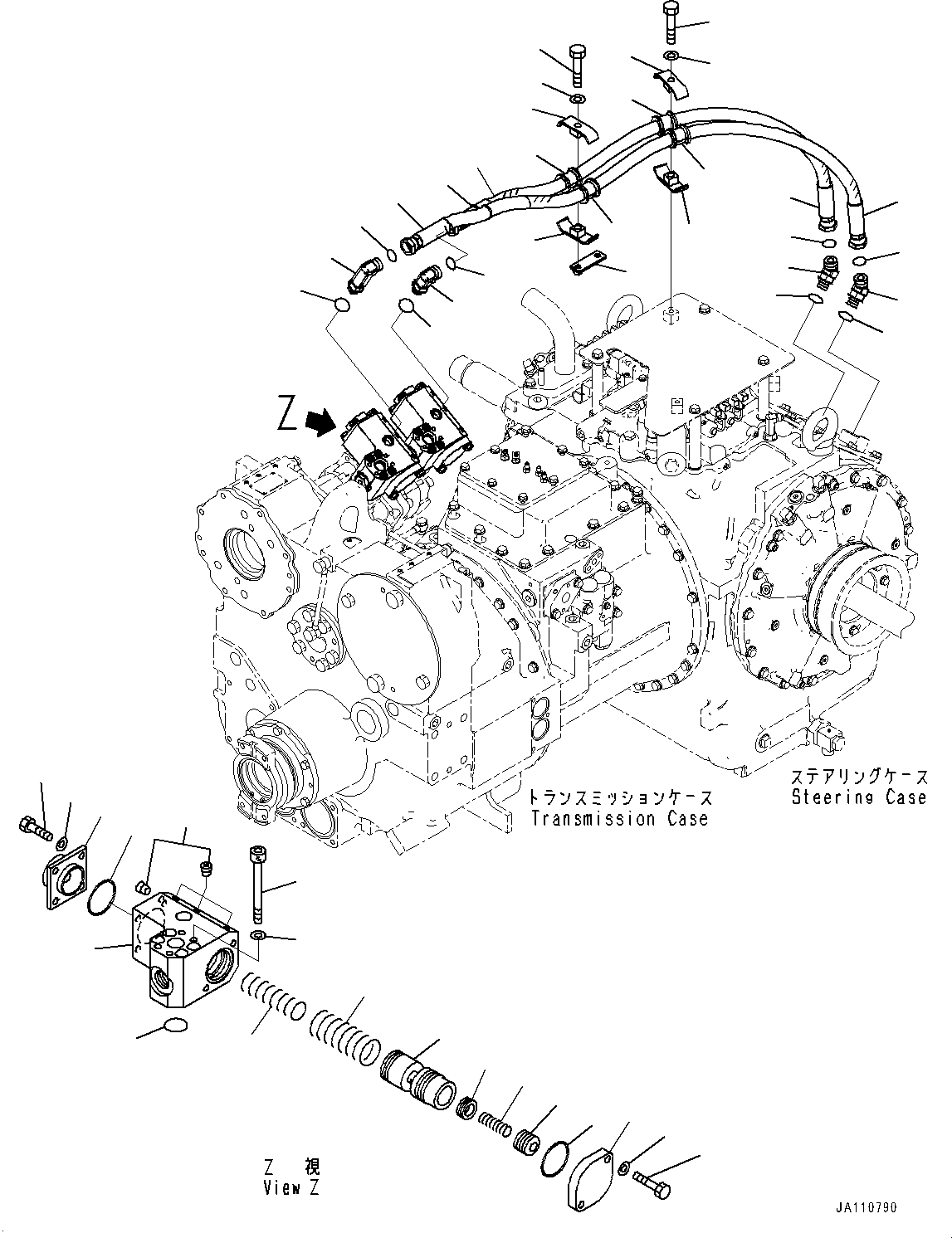 Шланг 02774-00613 KOMATSU