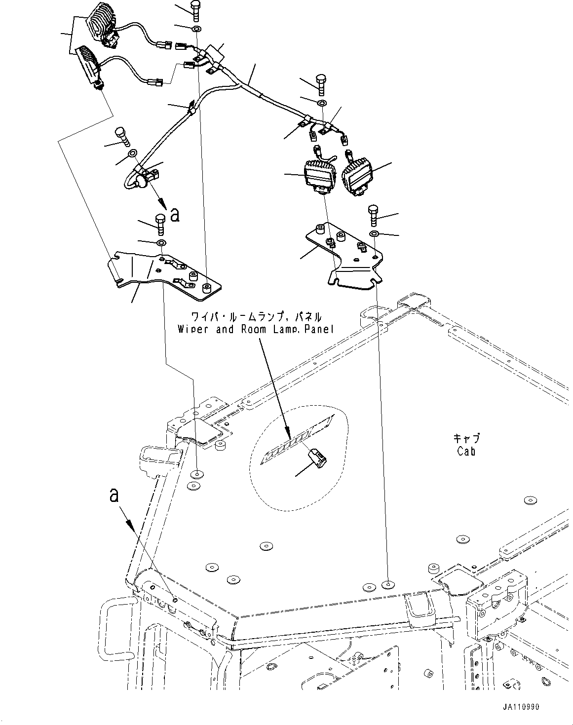 Жгут проводов 14X-06-76351 KOMATSU