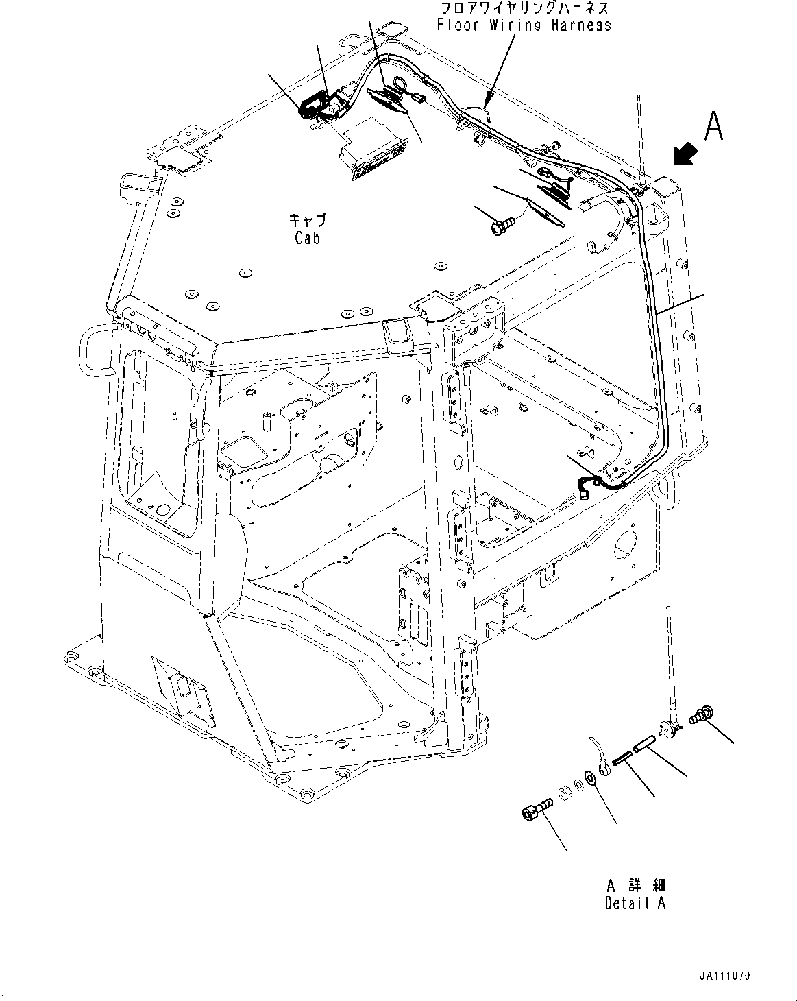 Жгут проводов 14X-06-76291 KOMATSU
