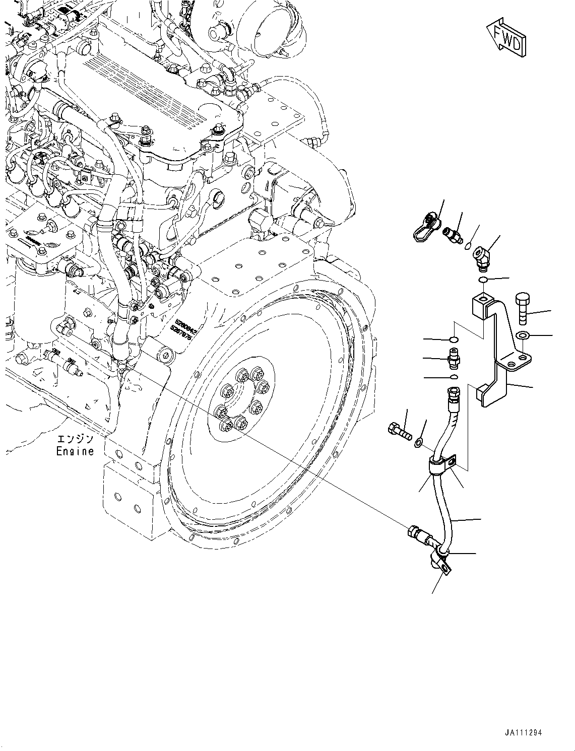 Соединение 14X-62-79411 KOMATSU