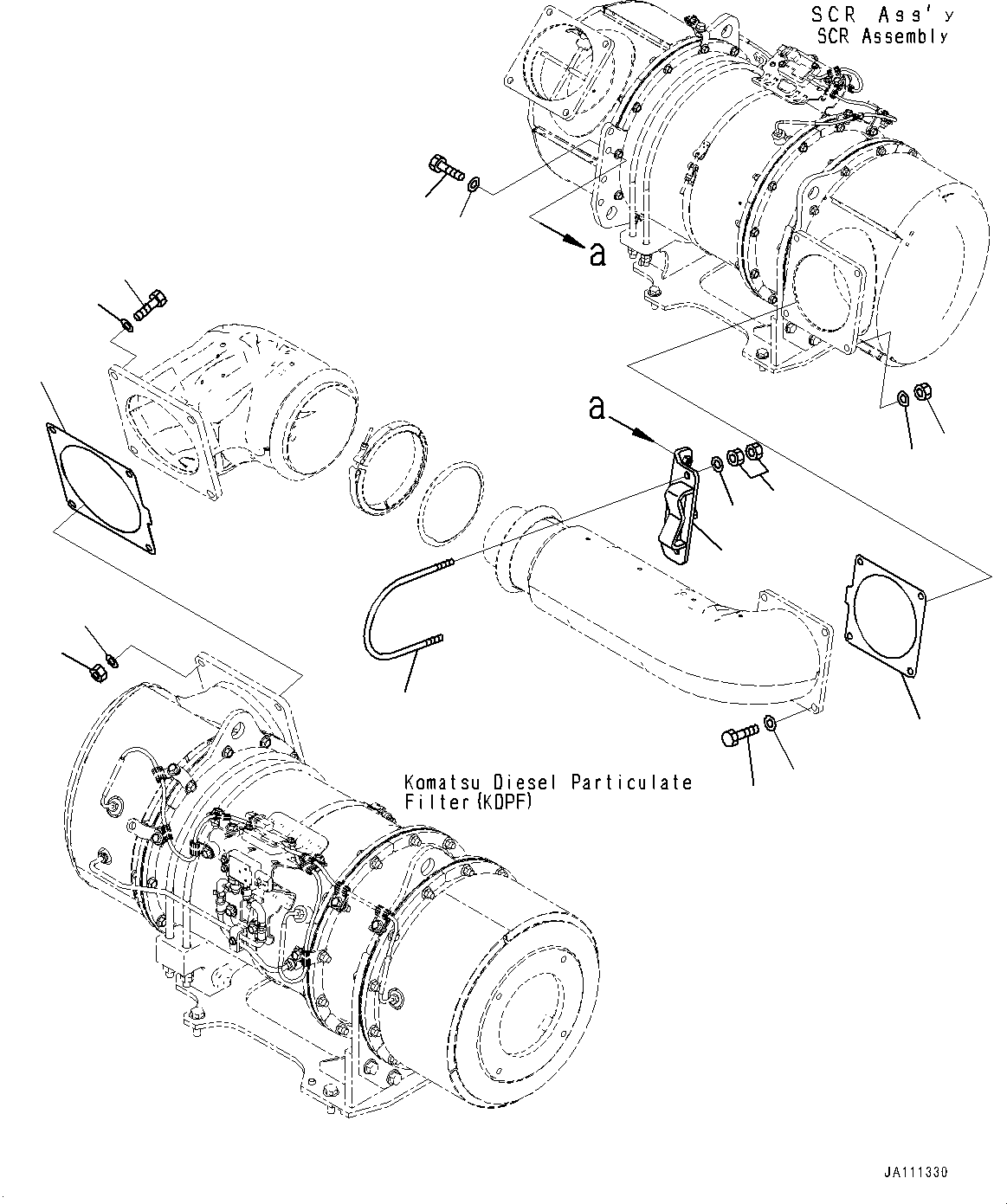 Прокладка 6263-11-5930 KOMATSU