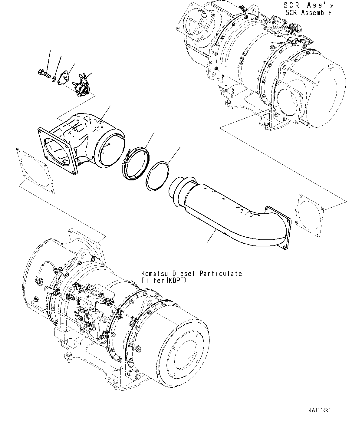 Хомут 6263-11-5910 KOMATSU