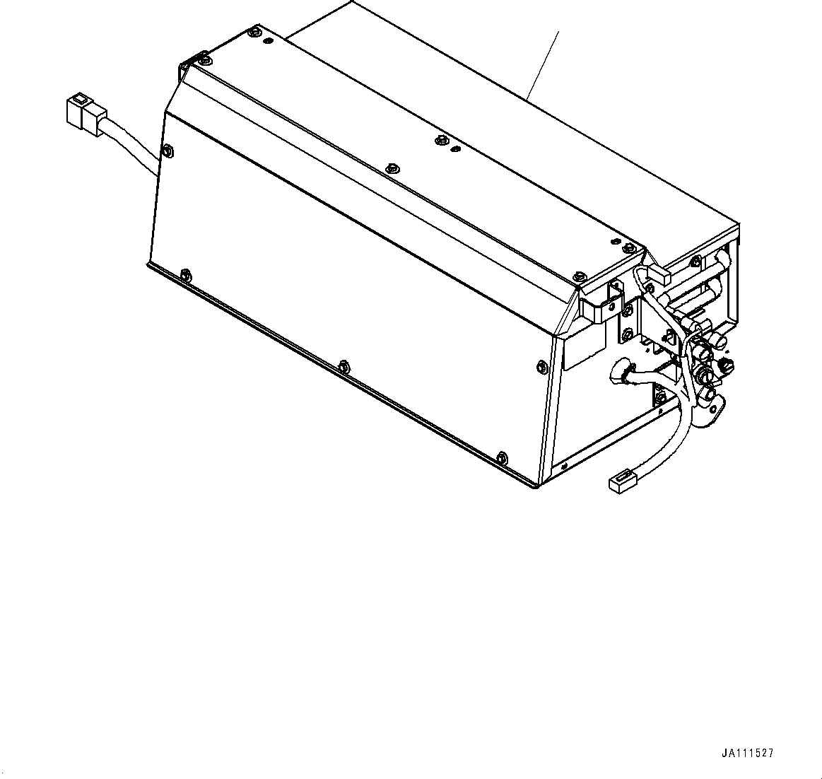 Кондиционер в сборе 12Y-979-1115 KOMATSU