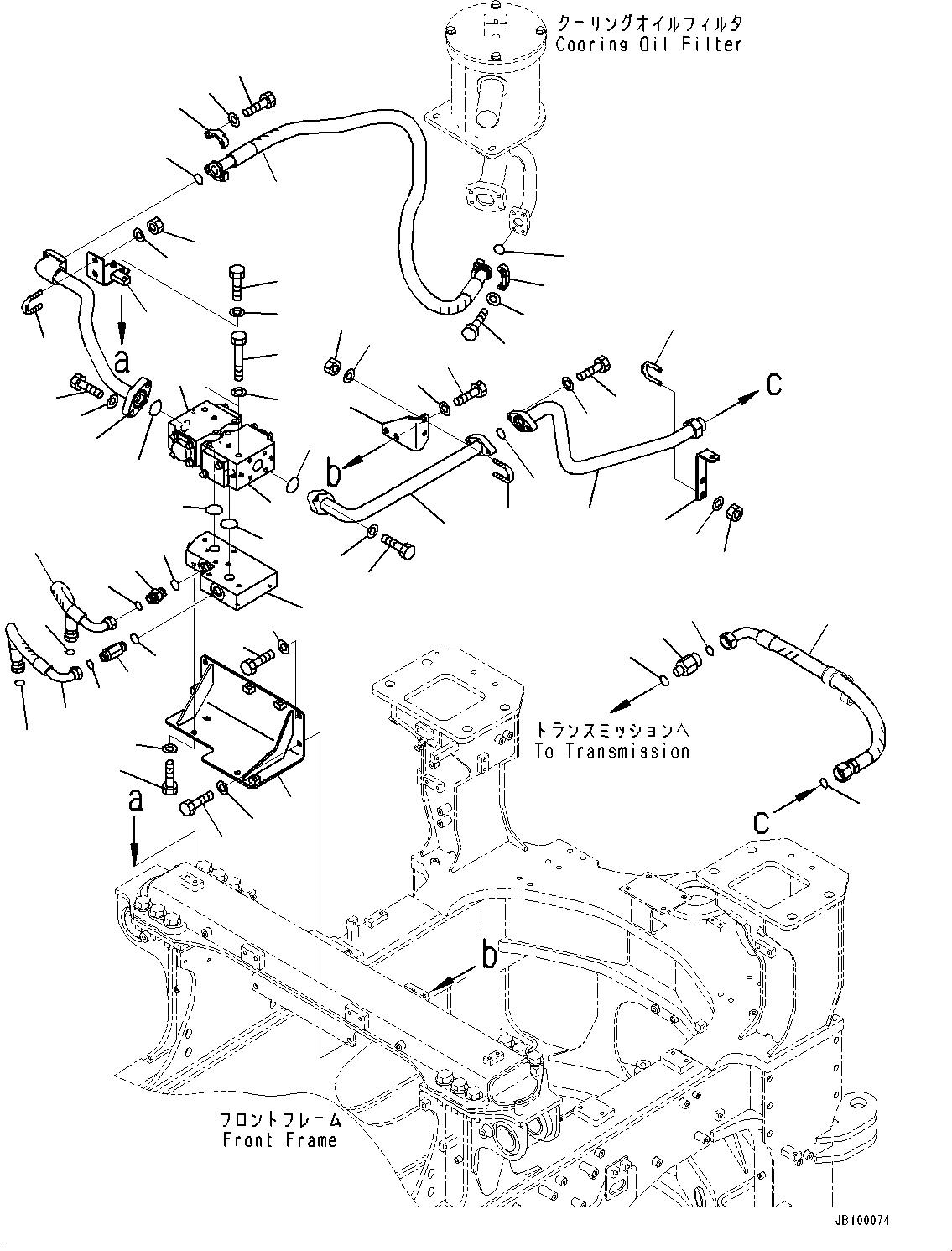 Шланг 02775-005A4 KOMATSU