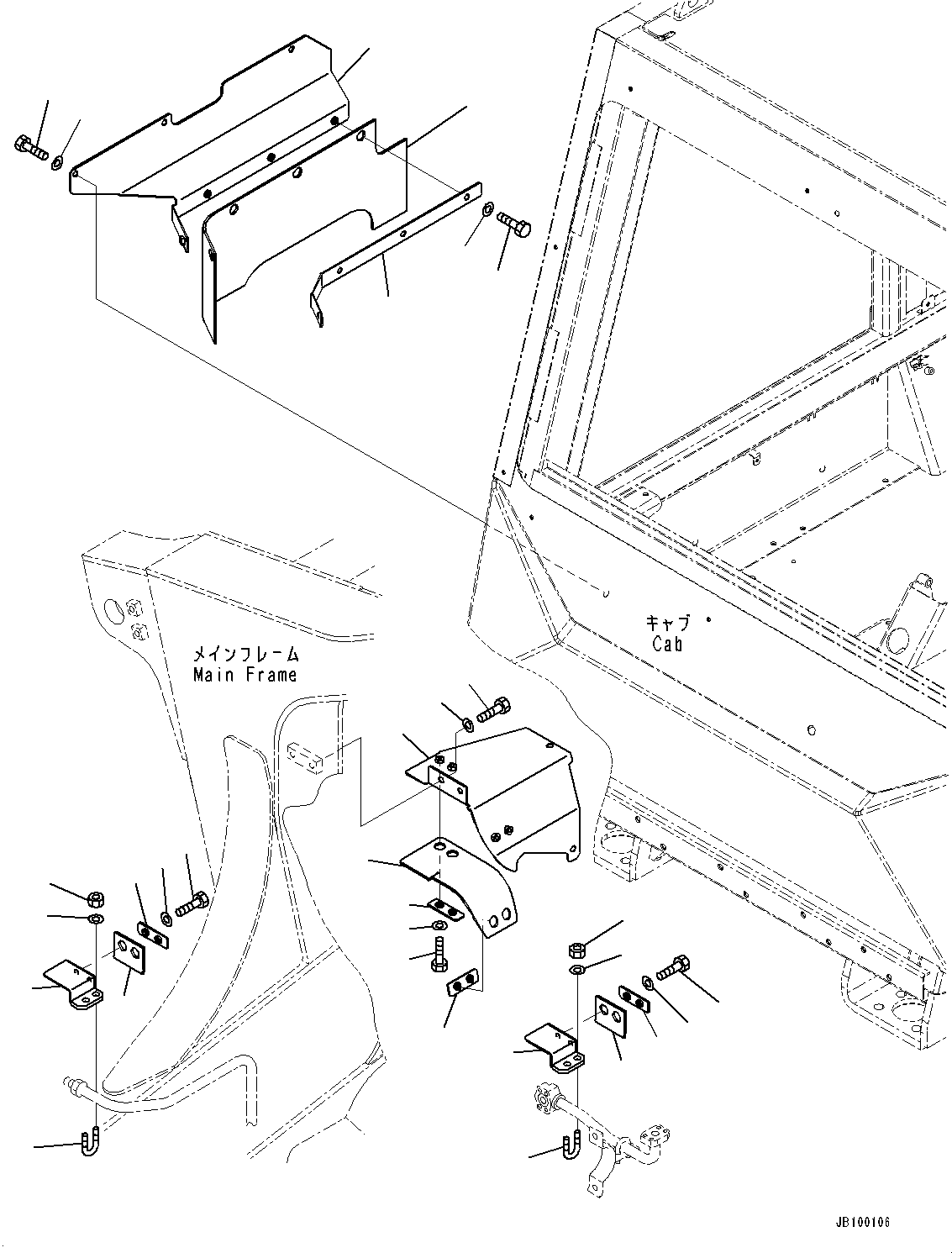 Резиновый элемент 566-89-81620 KOMATSU