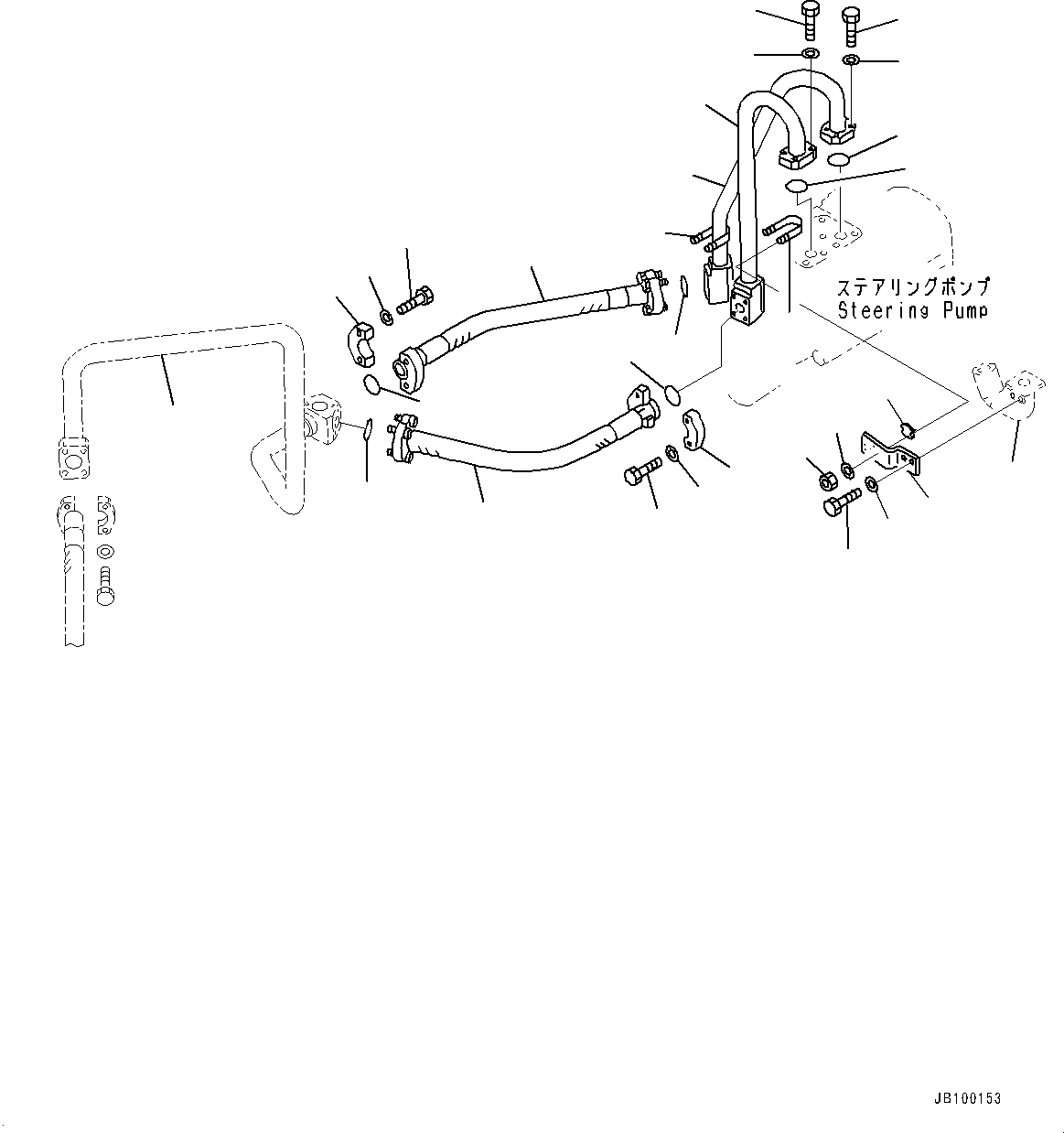 Шланг 07085-010A6 KOMATSU