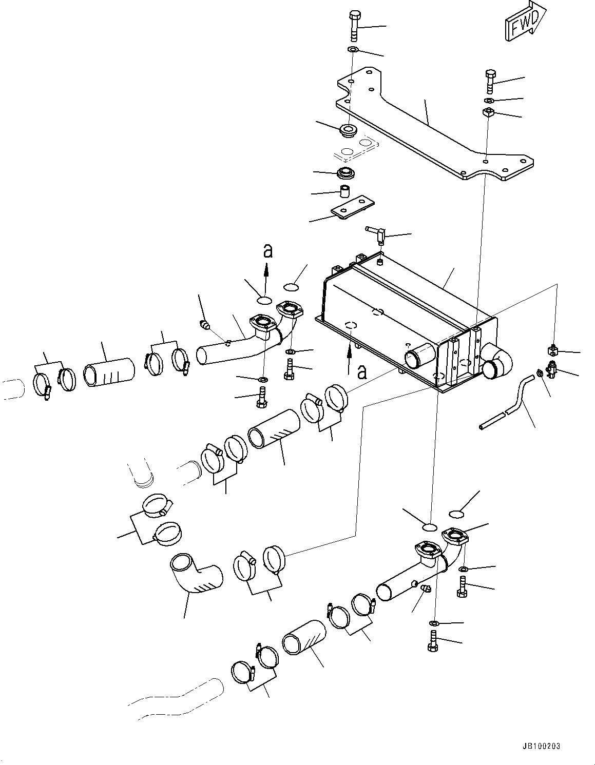 Шланг 07260-37422 KOMATSU