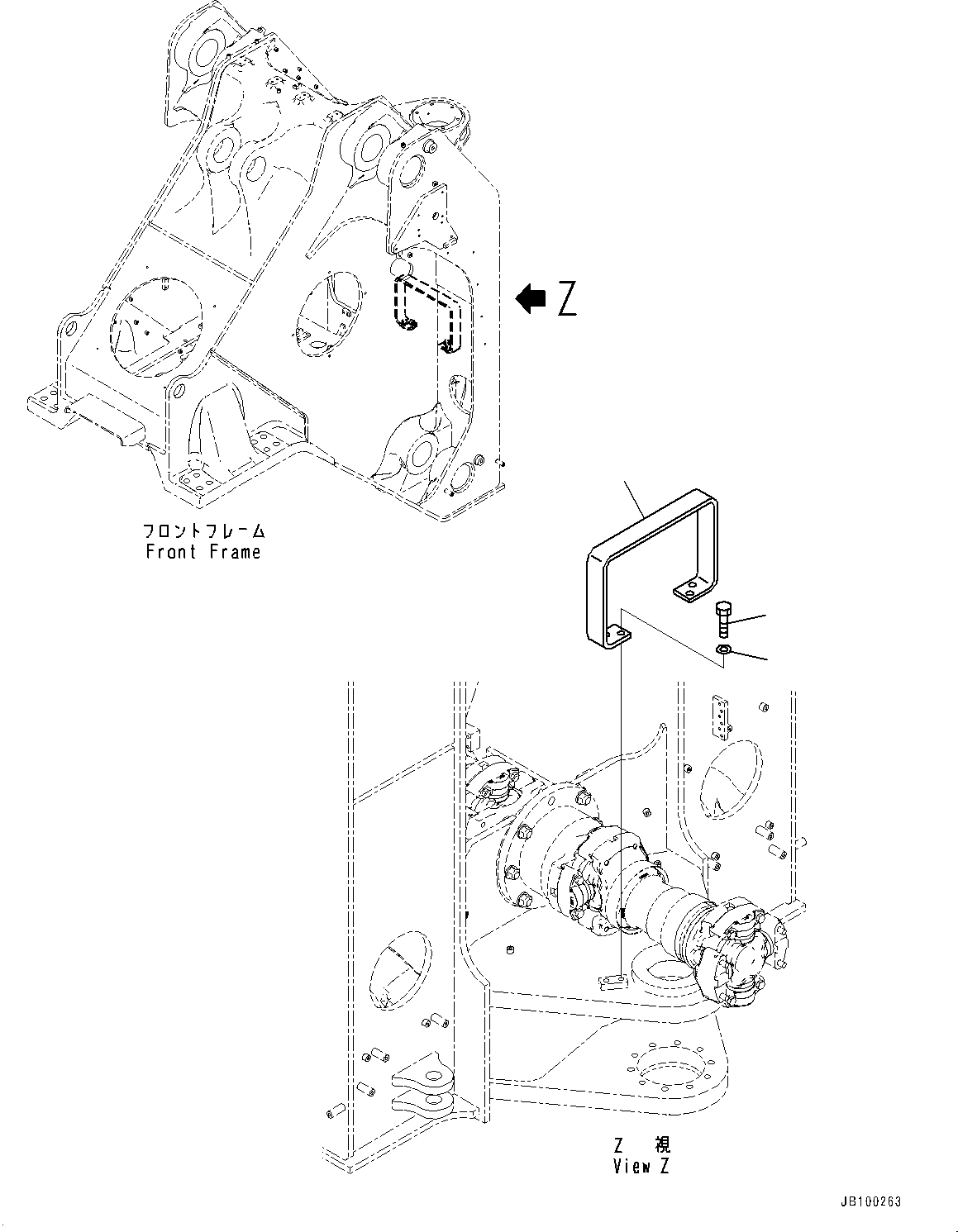 Ограждение 427-46-41530 KOMATSU