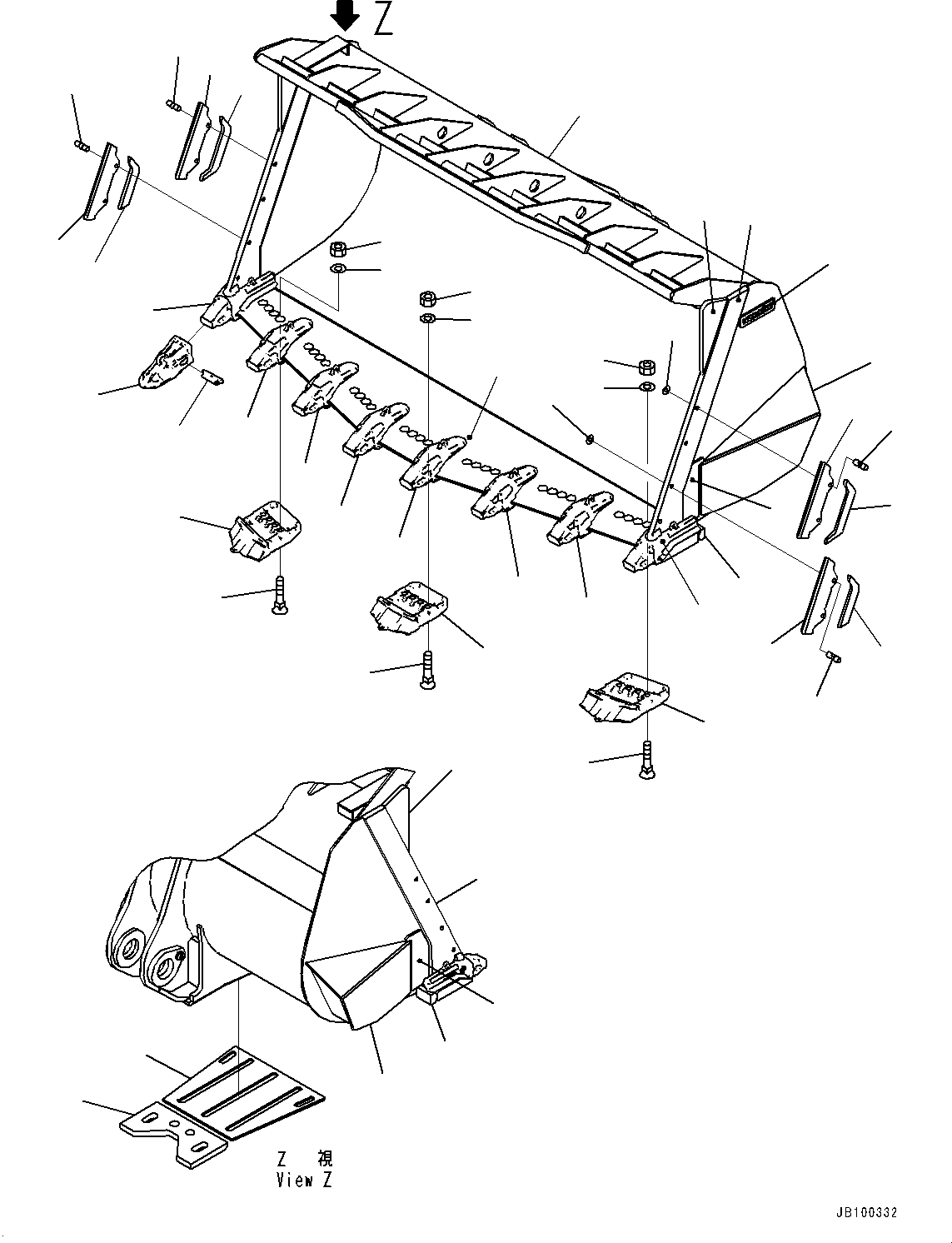 Болт 02091-12025 KOMATSU