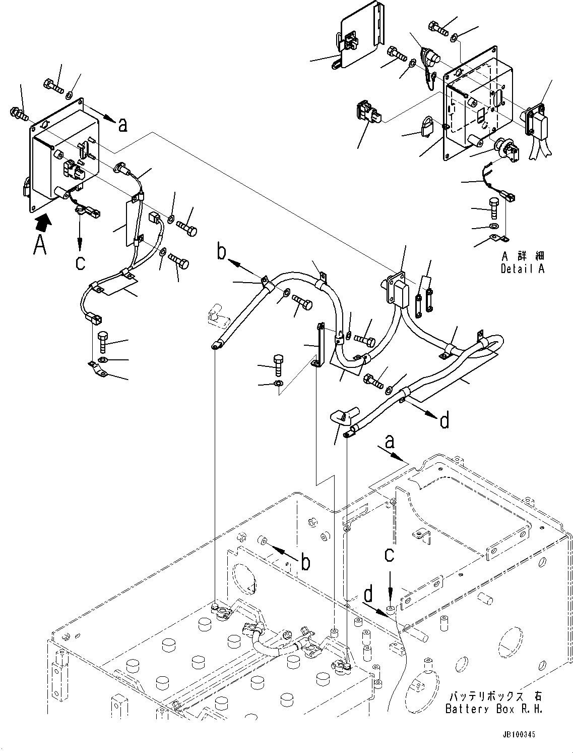 Жгут проводов 427-06-44161 KOMATSU