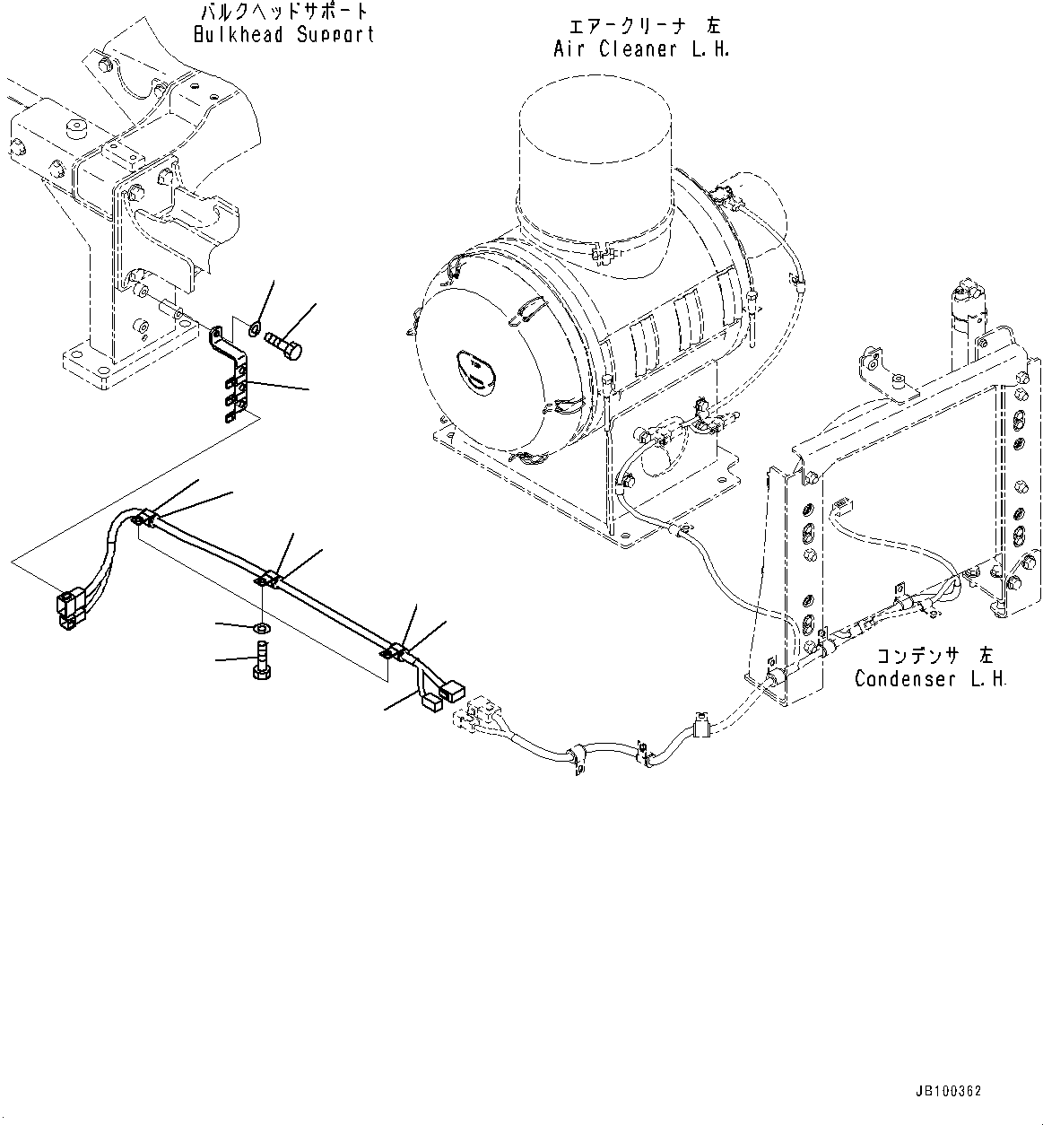 Жгут проводов 427-06-43620 KOMATSU
