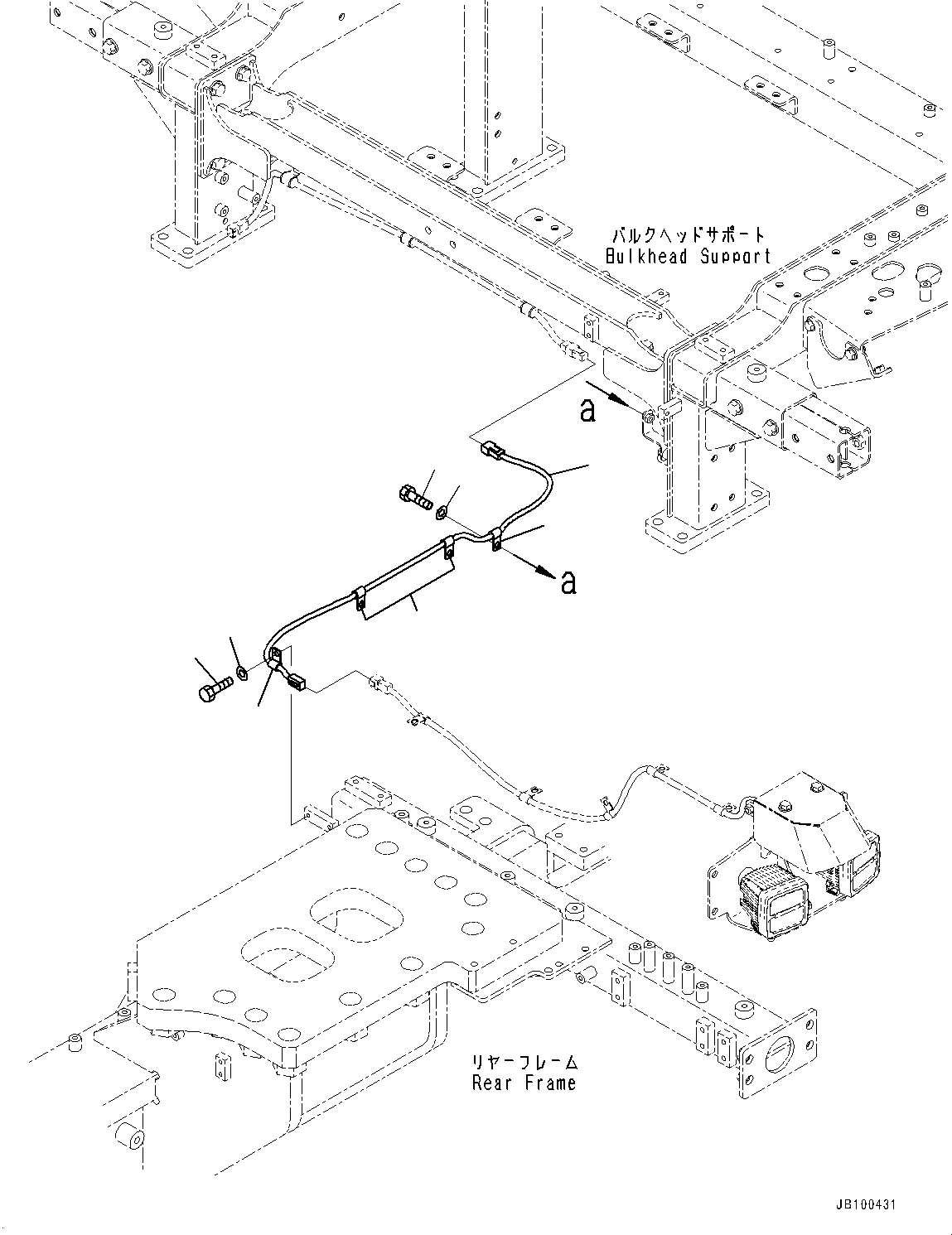 Жгут проводов 427-06-44141 KOMATSU