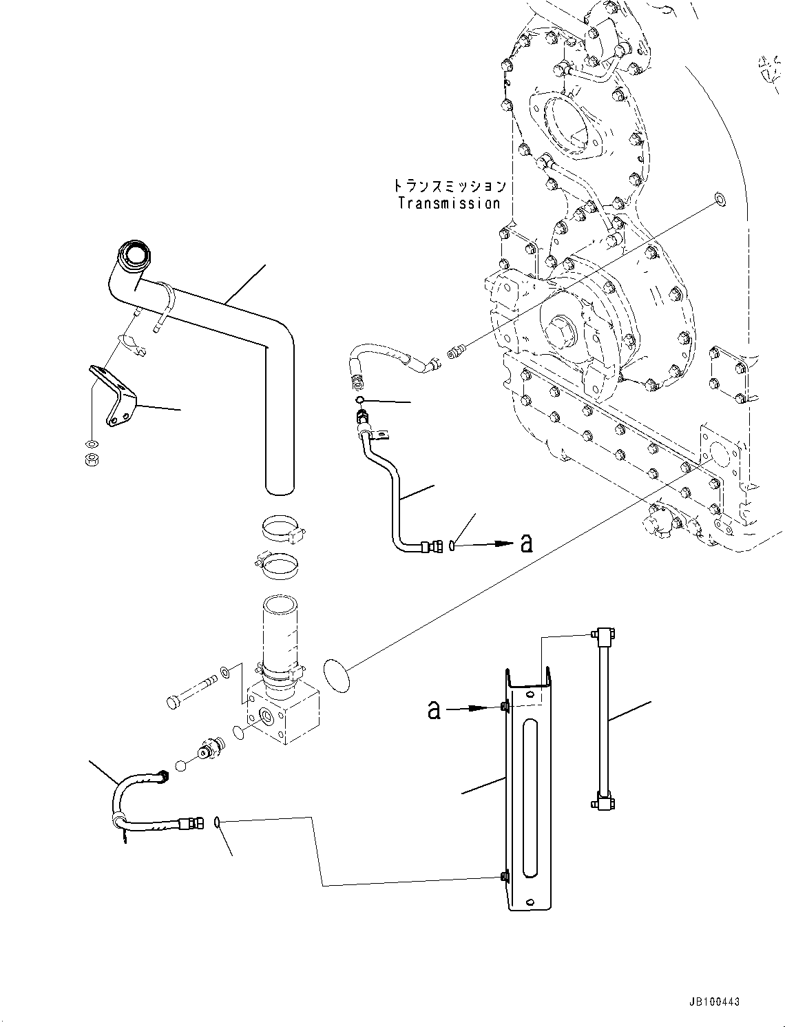 Шланг 02771-003A6 KOMATSU