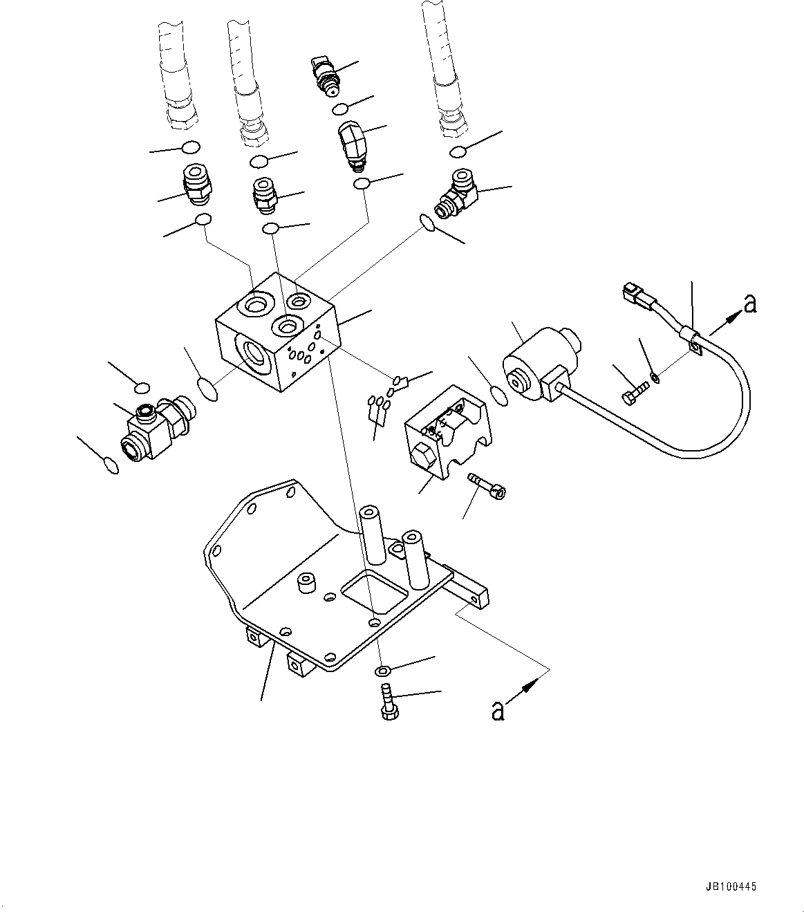 Уплотнительное кольцо круглого сечения 56D-60-32160 KOMATSU