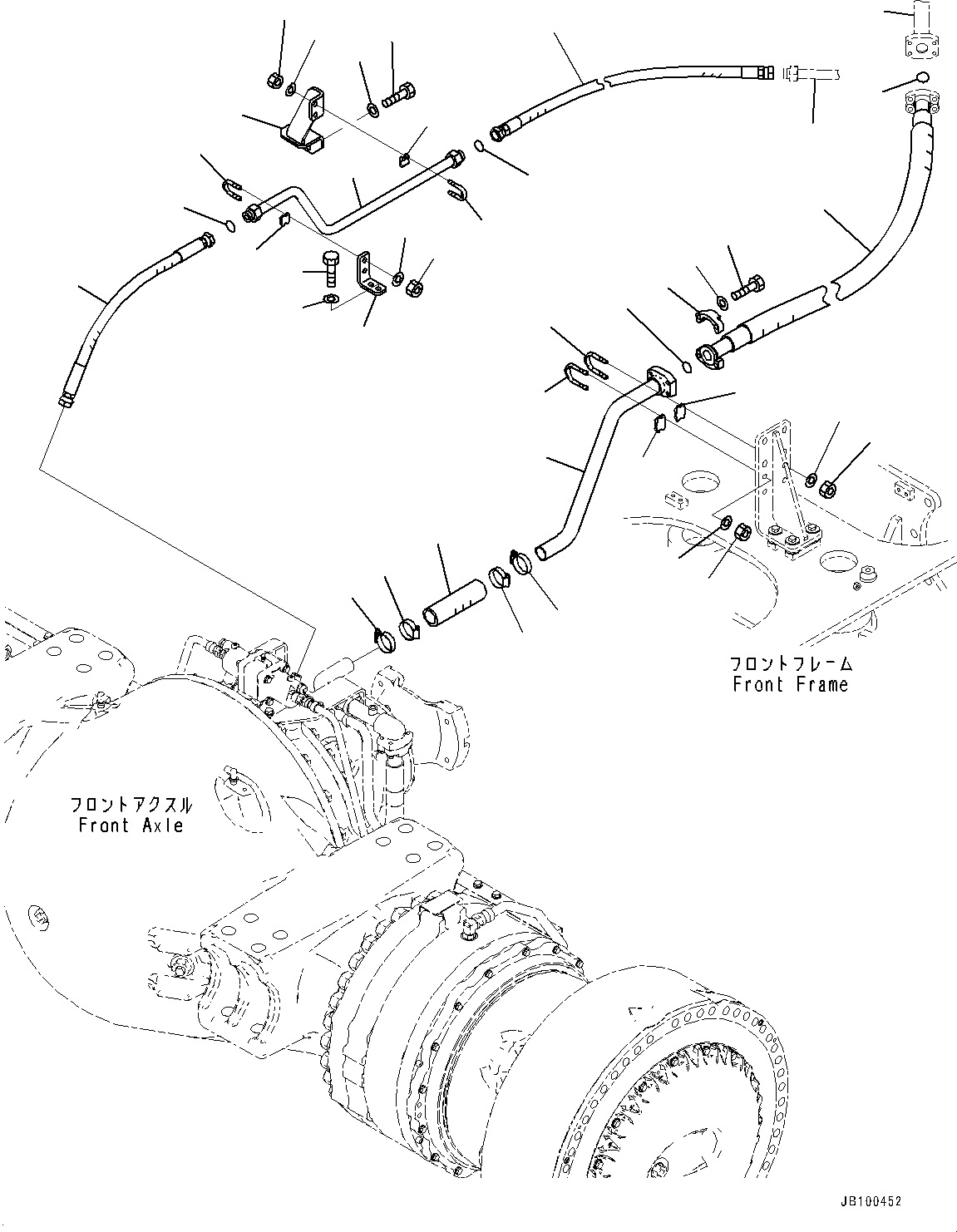 Шланг 02771-00607 KOMATSU