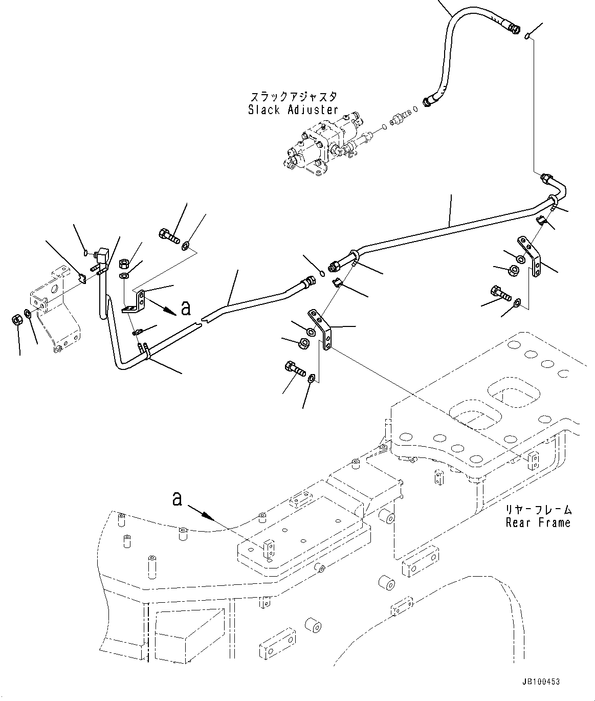 Трубка 427-43-49720 KOMATSU