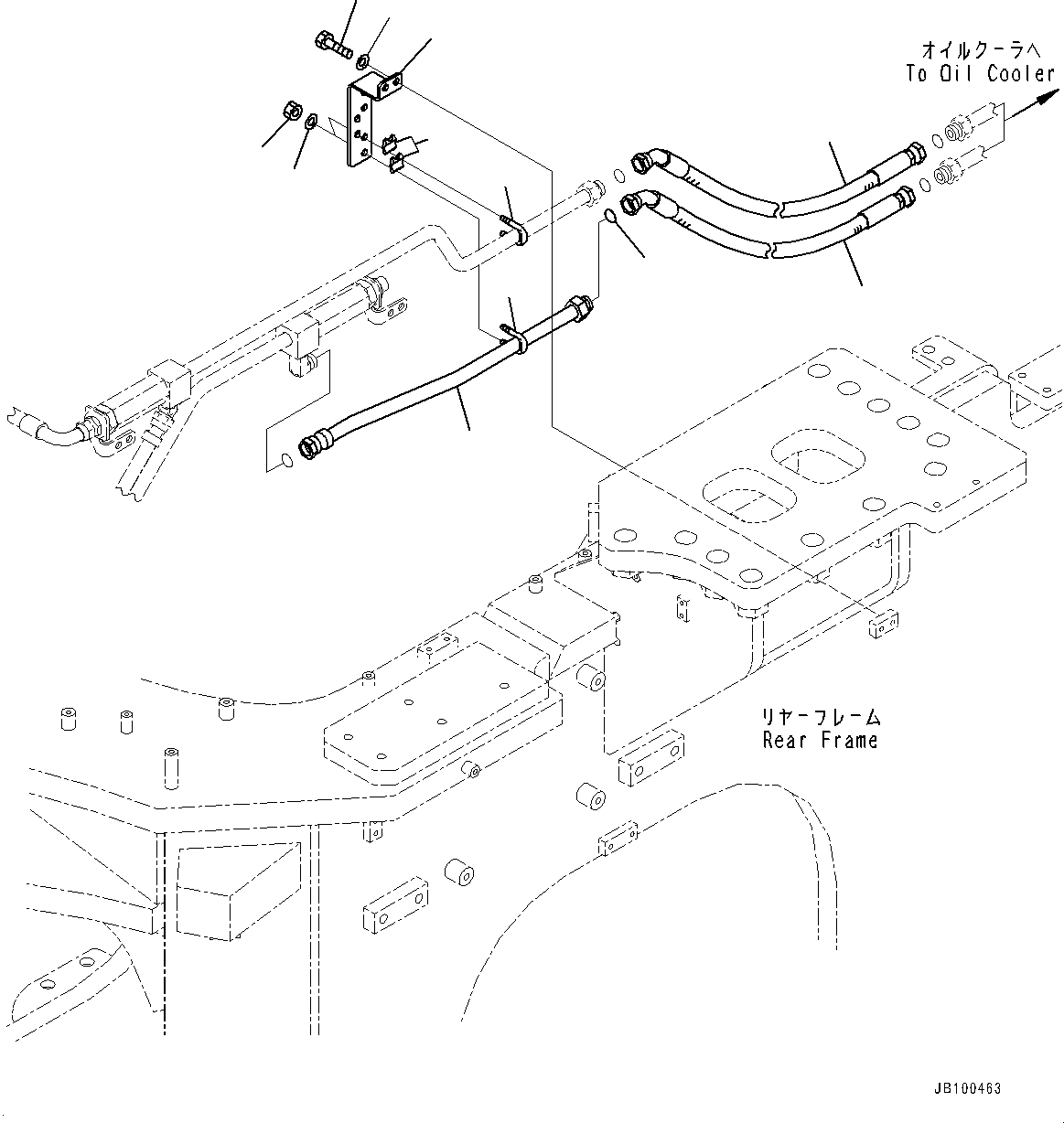 Шланг 02773-00609 KOMATSU