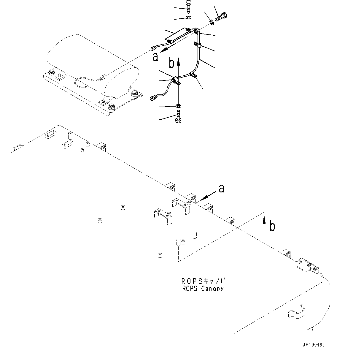 Жгут проводов 427-06-41140 KOMATSU