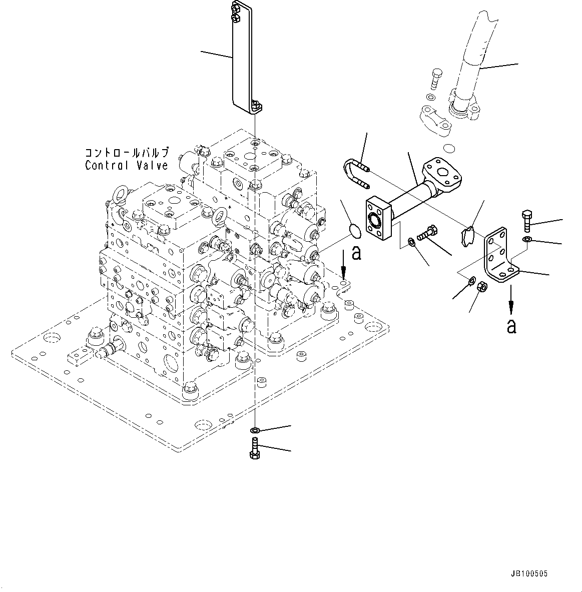 Hose(Hydraulic Piping,Tube) (07083-01209) KOMATSU