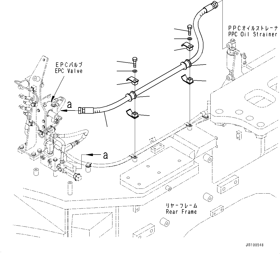 Шланг 427-62-47140 KOMATSU