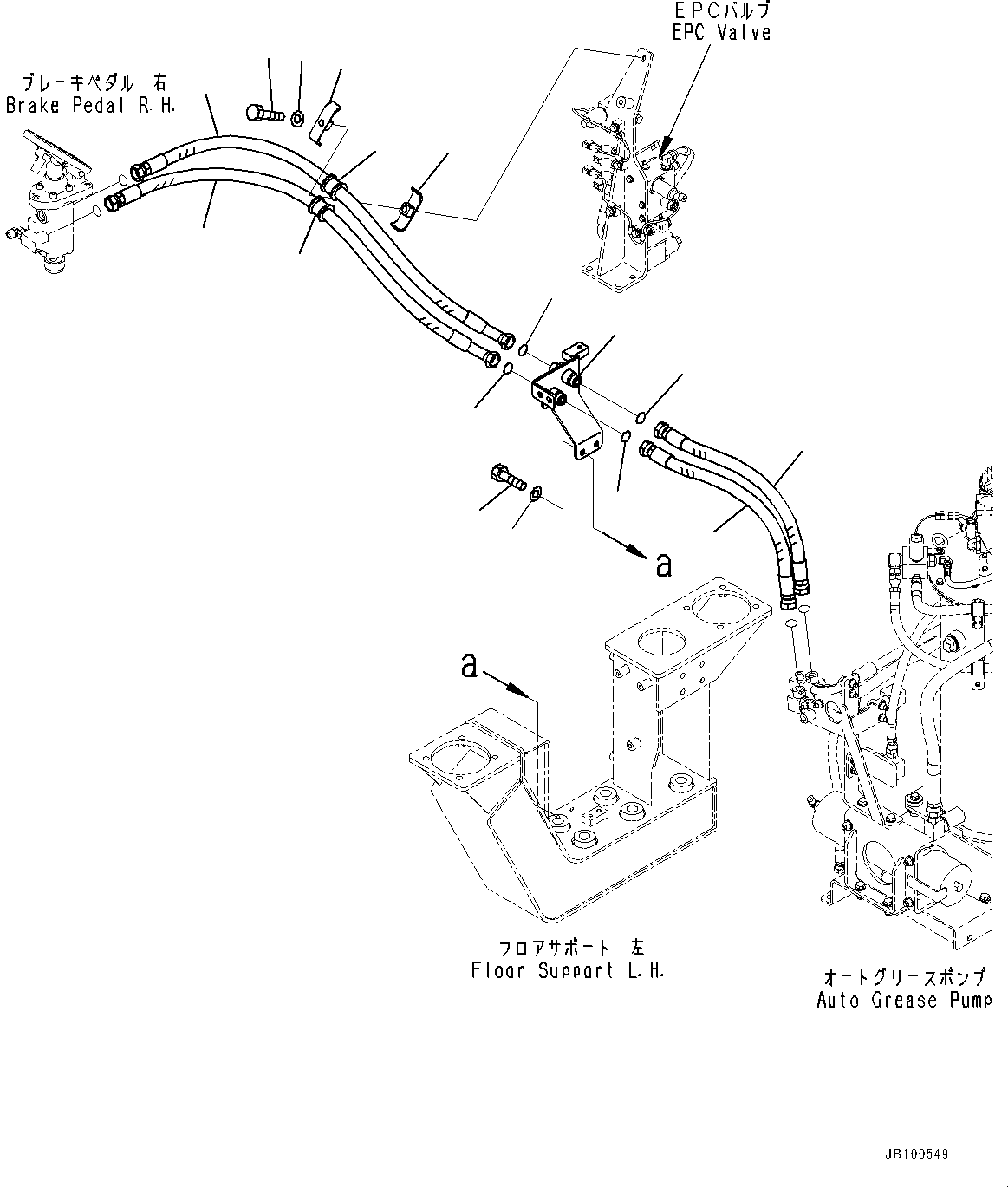 Шланг 02753-006A6 KOMATSU