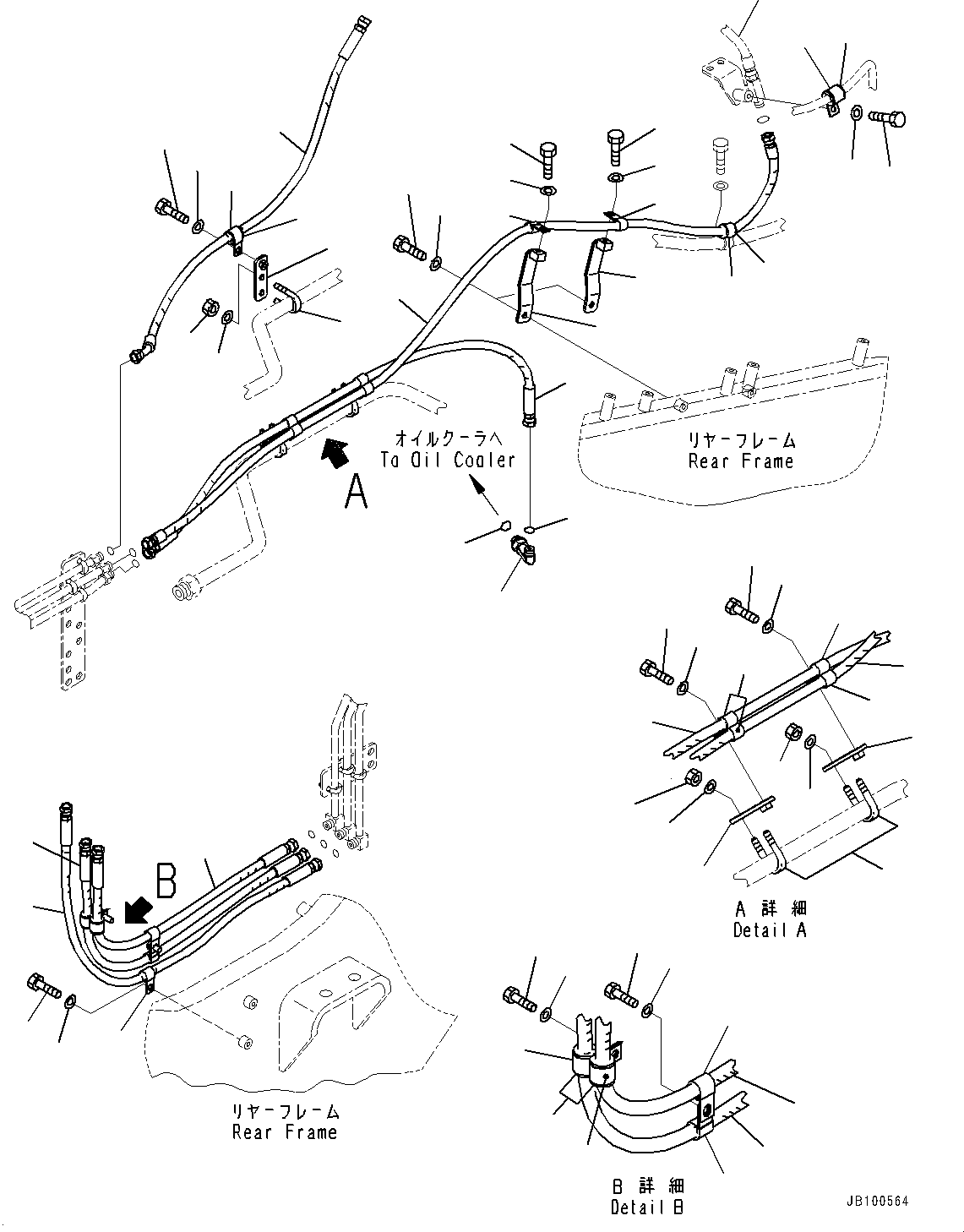 Шланг 02771-00313 KOMATSU