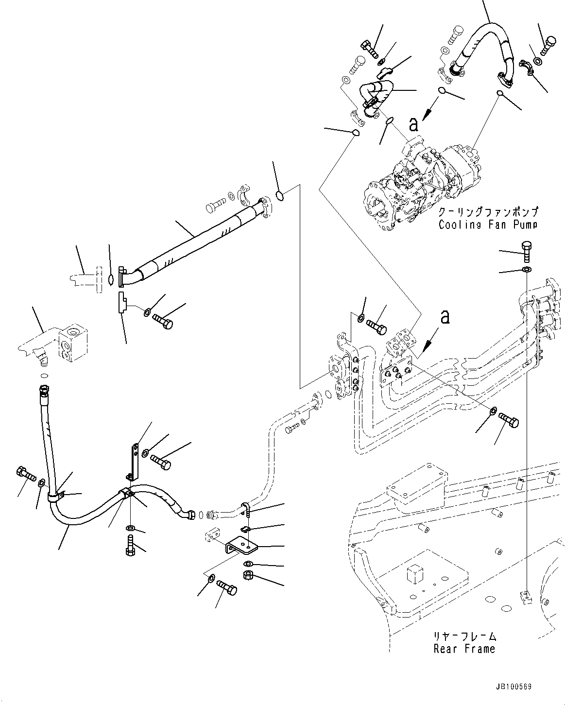 Шланг 02755-00514 KOMATSU