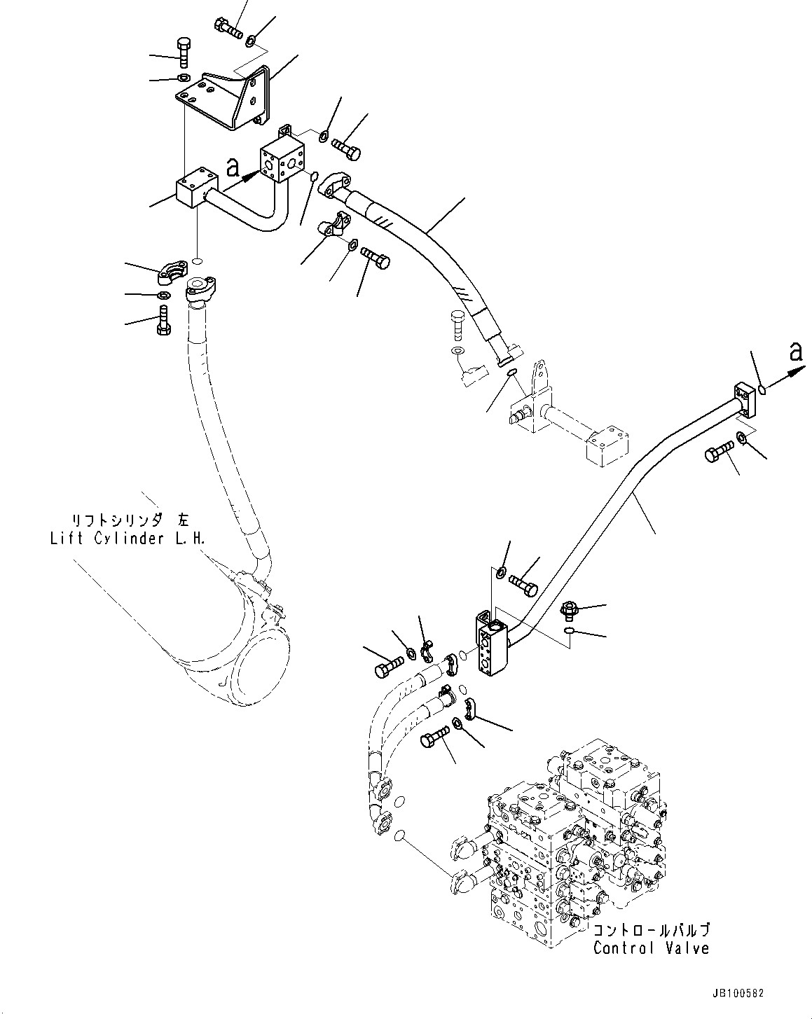 Шланг 427-62-47730 KOMATSU
